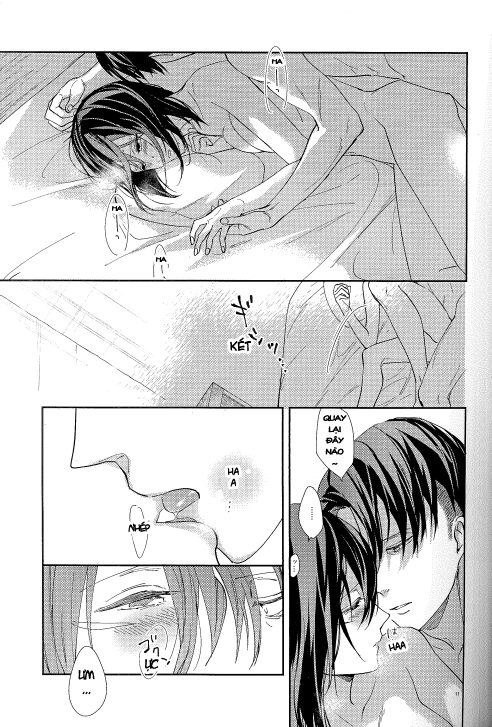 Đọc truyện hentai Hòa Quyện (Shingeki no Kyojin) - Oneshot