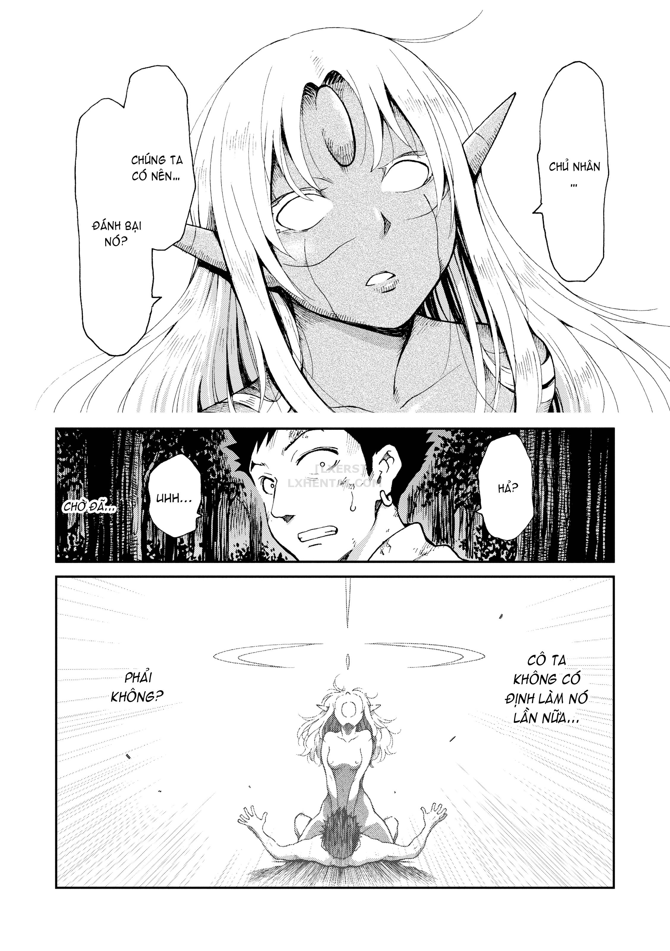 Đọc truyện hentai Monster Girls With a Need for Seed - Chap 11 - I Crafted a Golem to Make a Name for Myself as a Grand Sorcerer, but…