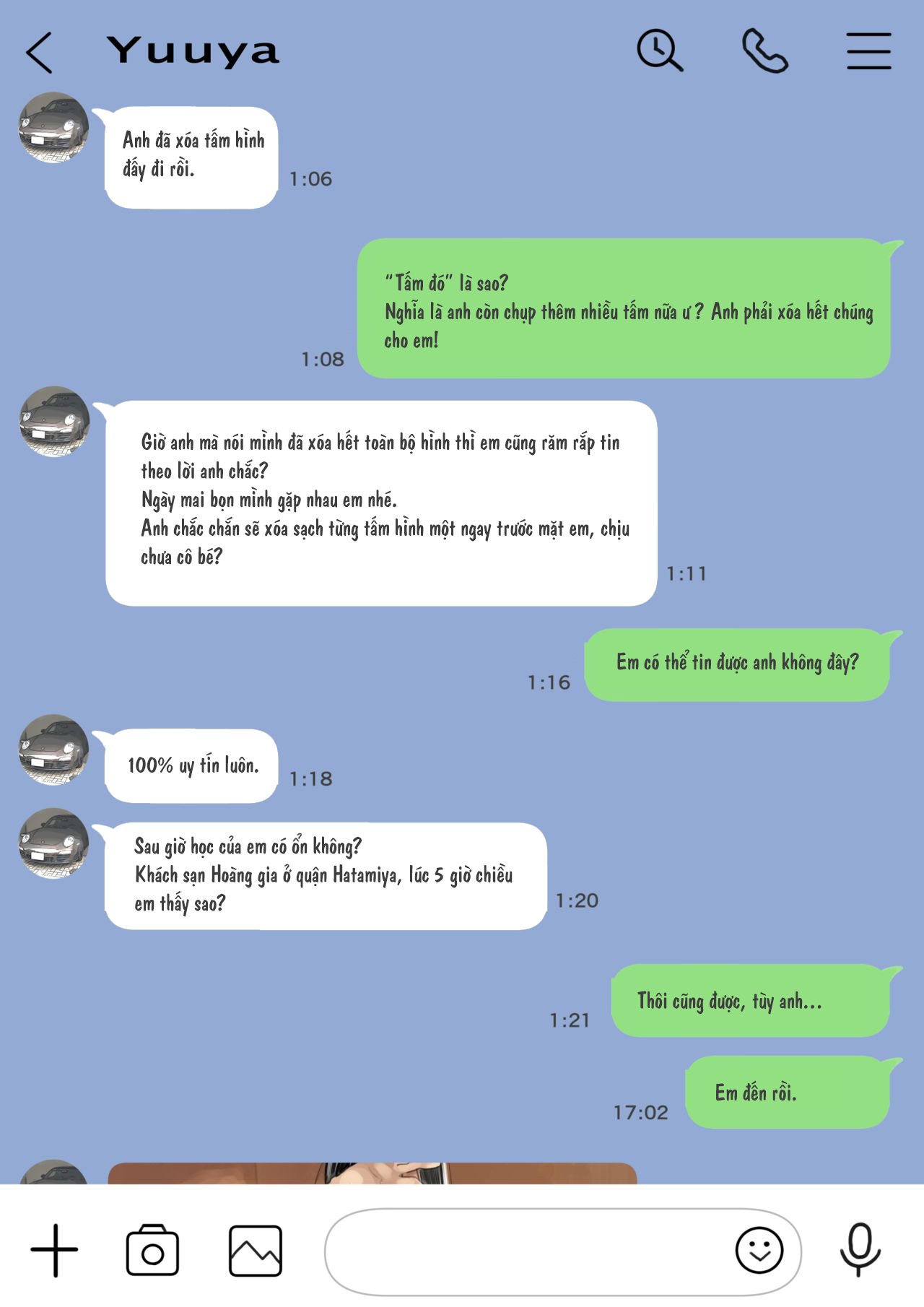 Đọc truyện hentai Xem trộm điện thoại bạn gái - Phần 2