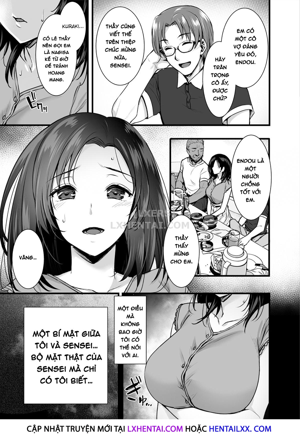 Đọc truyện hentai Tsuma no Hajimete no Otoko - Chap 1 - Có che