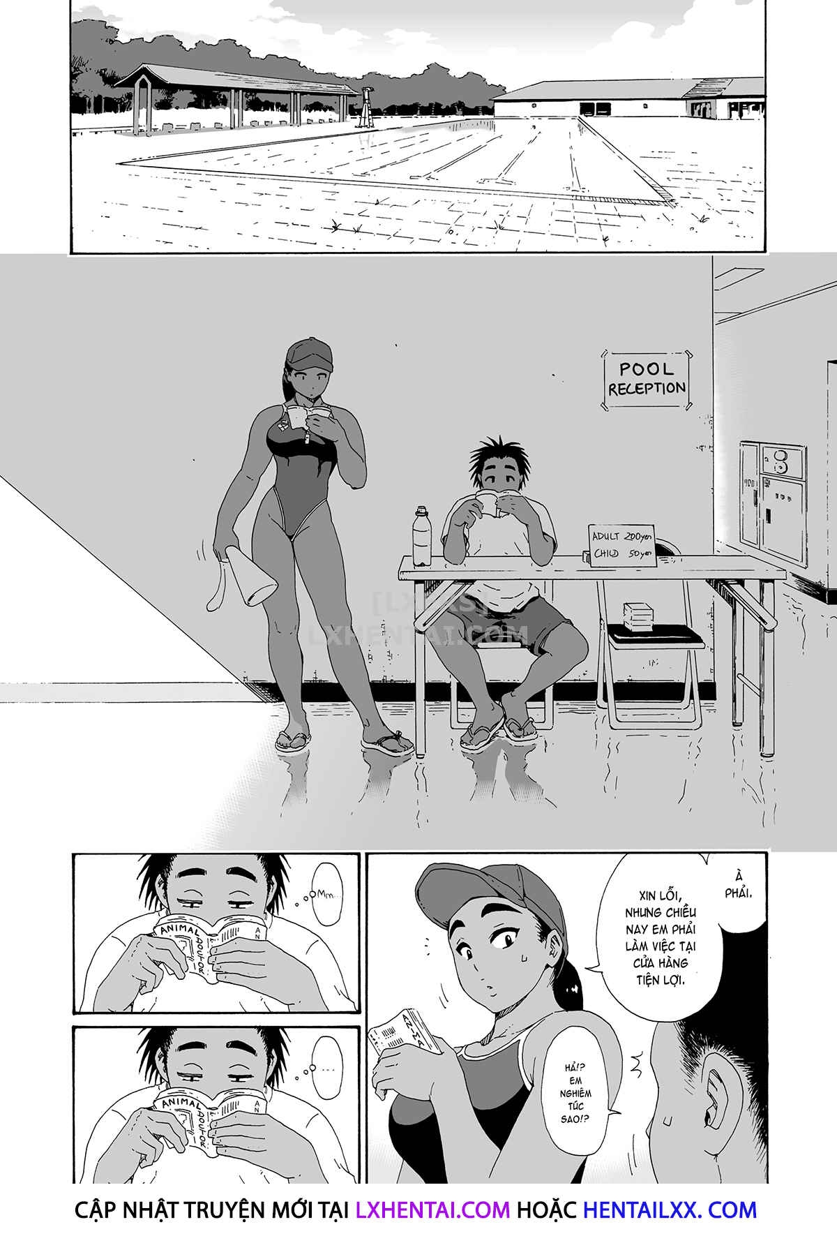 Đọc truyện hentai Swimming with Sayaka - Chap 3