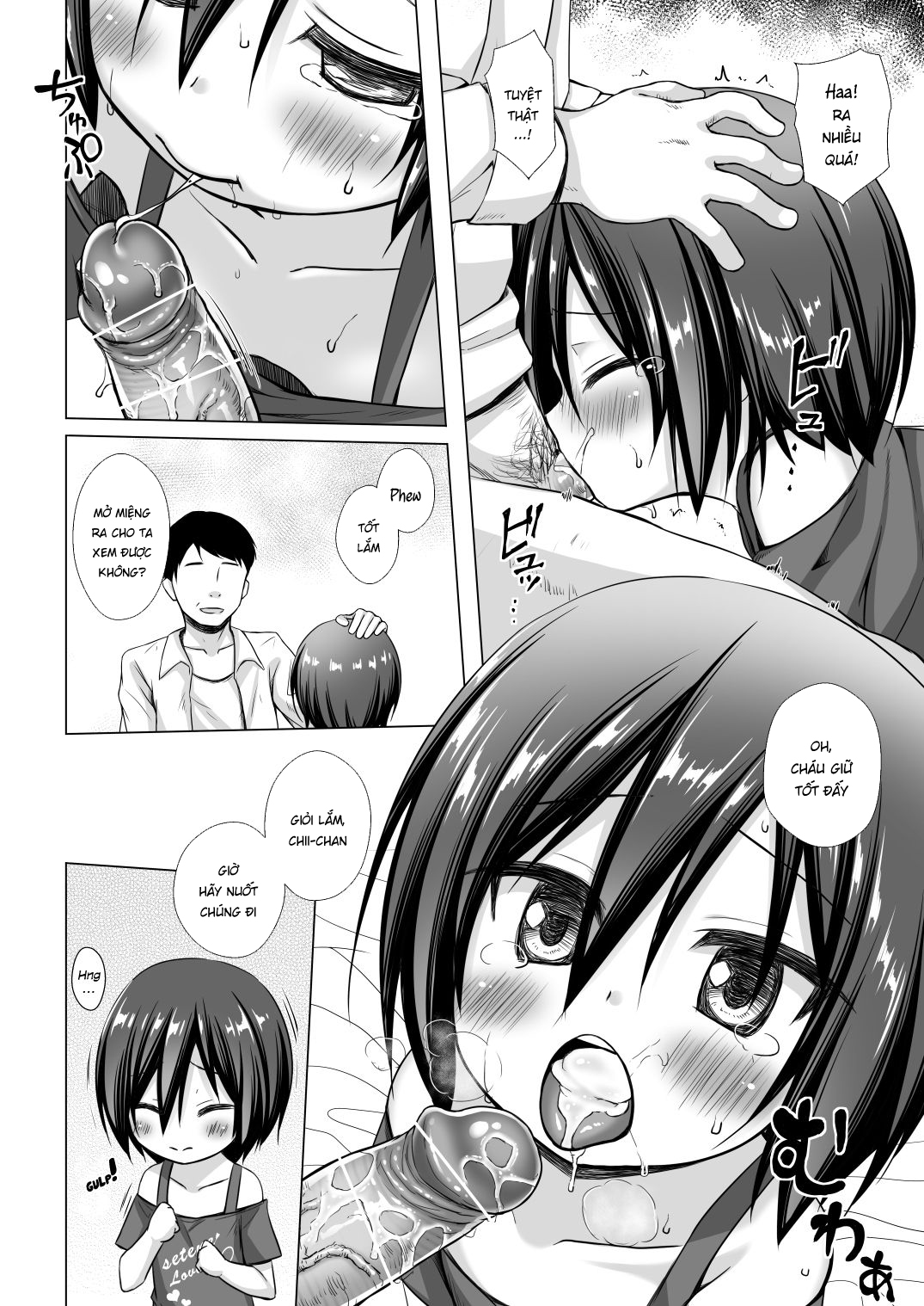 Đọc truyện hentai Cuộc sống nô lệ tình dục của tôi với cha dượng và anh trai kế - Chap 2