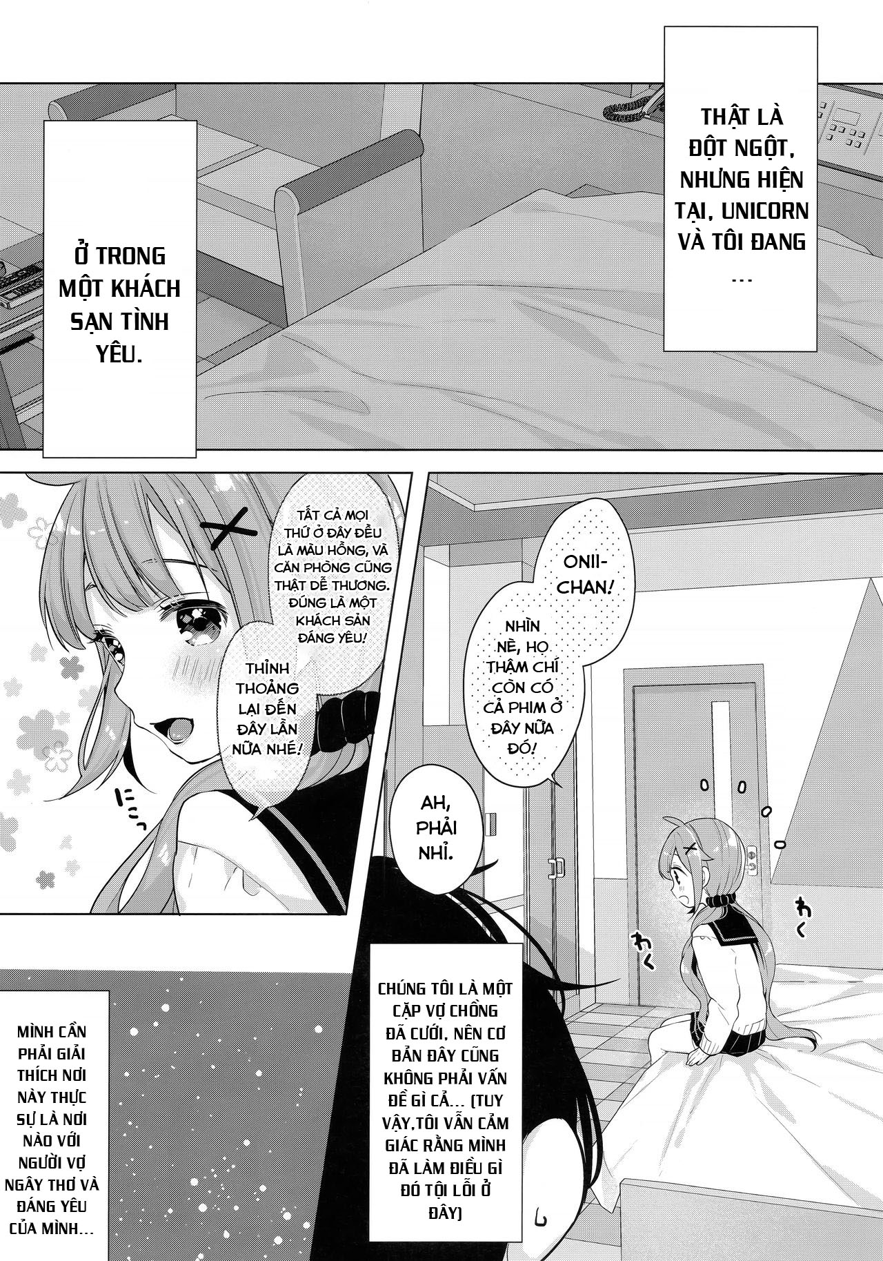 Đọc truyện hentai Unicorn, đã làm hết sức, ngay cả khi ở trong khách sạn - Oneshot