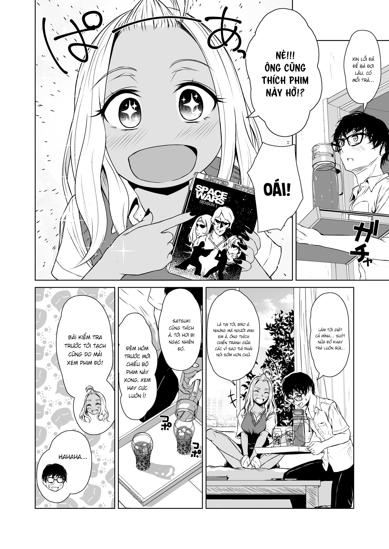 Đọc truyện hentai Một tuần dài tìm hiểu nhau của cô nàng gyaru và anh chàng nhát gái - Chap 1
