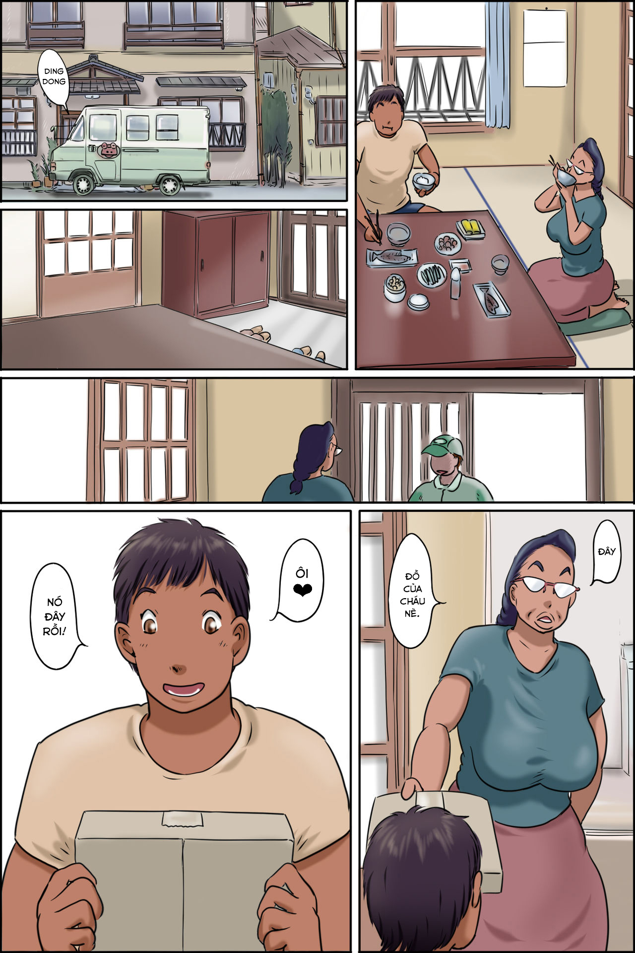 Đọc truyện hentai GOGO Shimura no Oba-chan - Chap 2