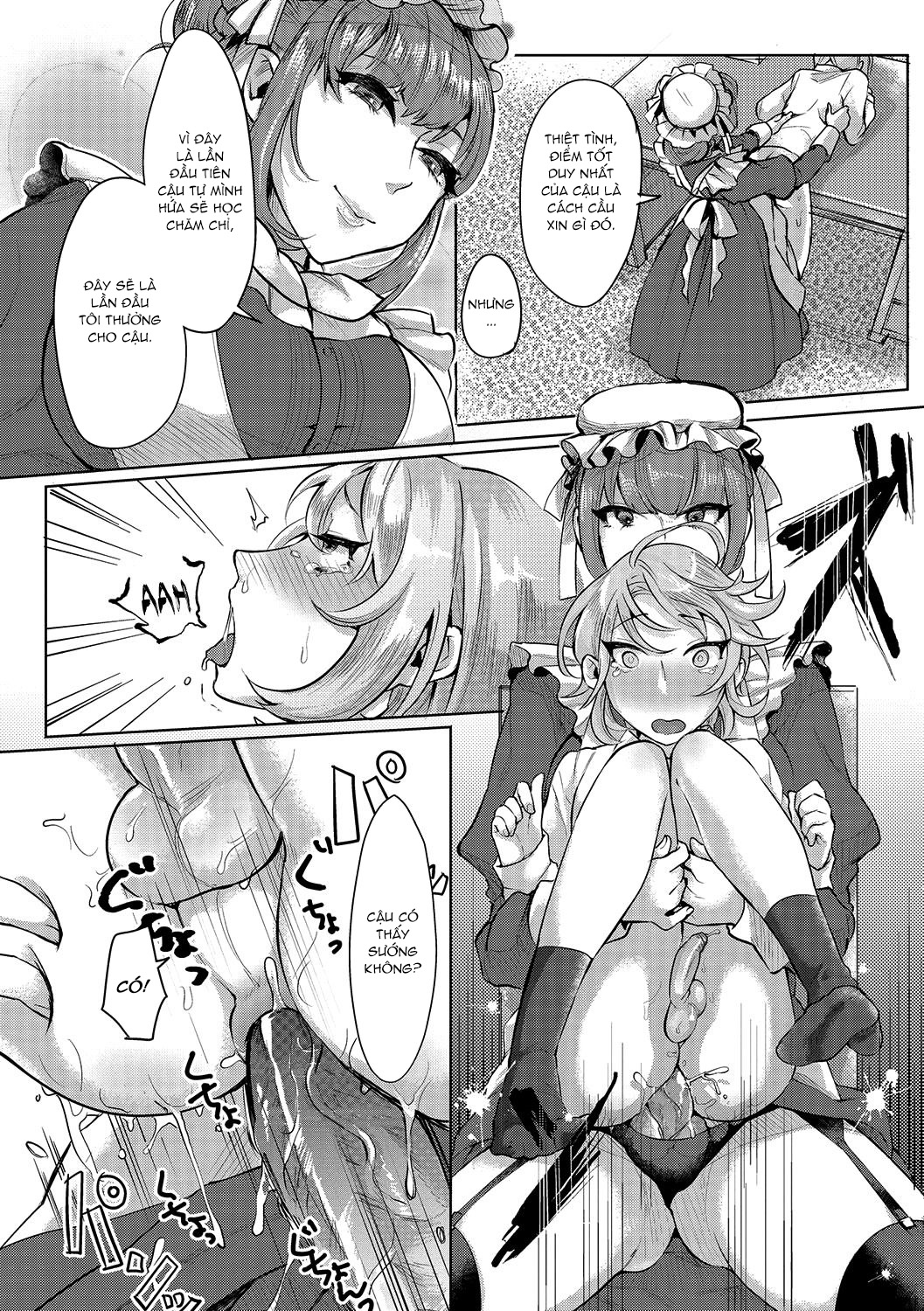 Đọc truyện hentai The Young Master’s Partner Maid - Oneshot