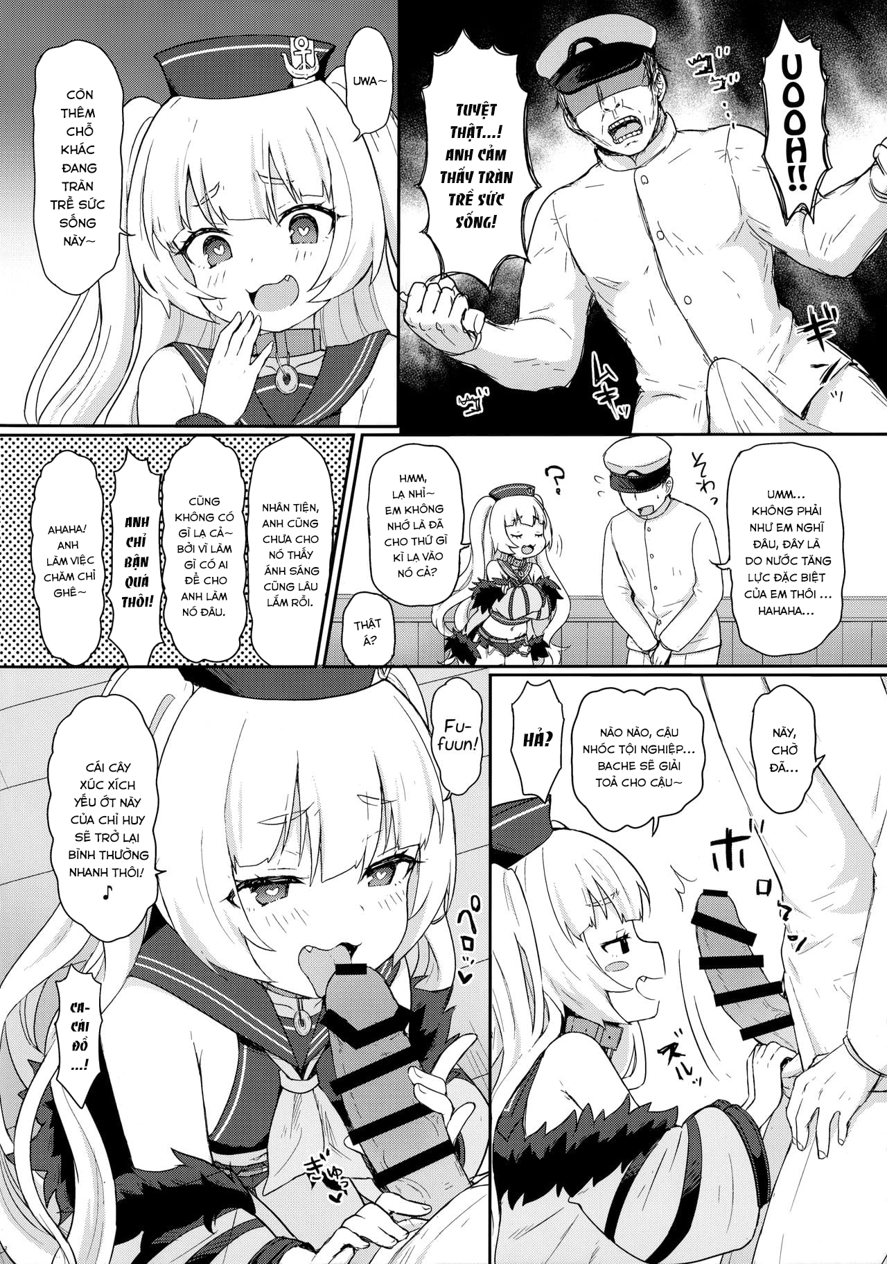 Đọc truyện hentai Leave Everything To Bache! (Azur Lane) Oneshot