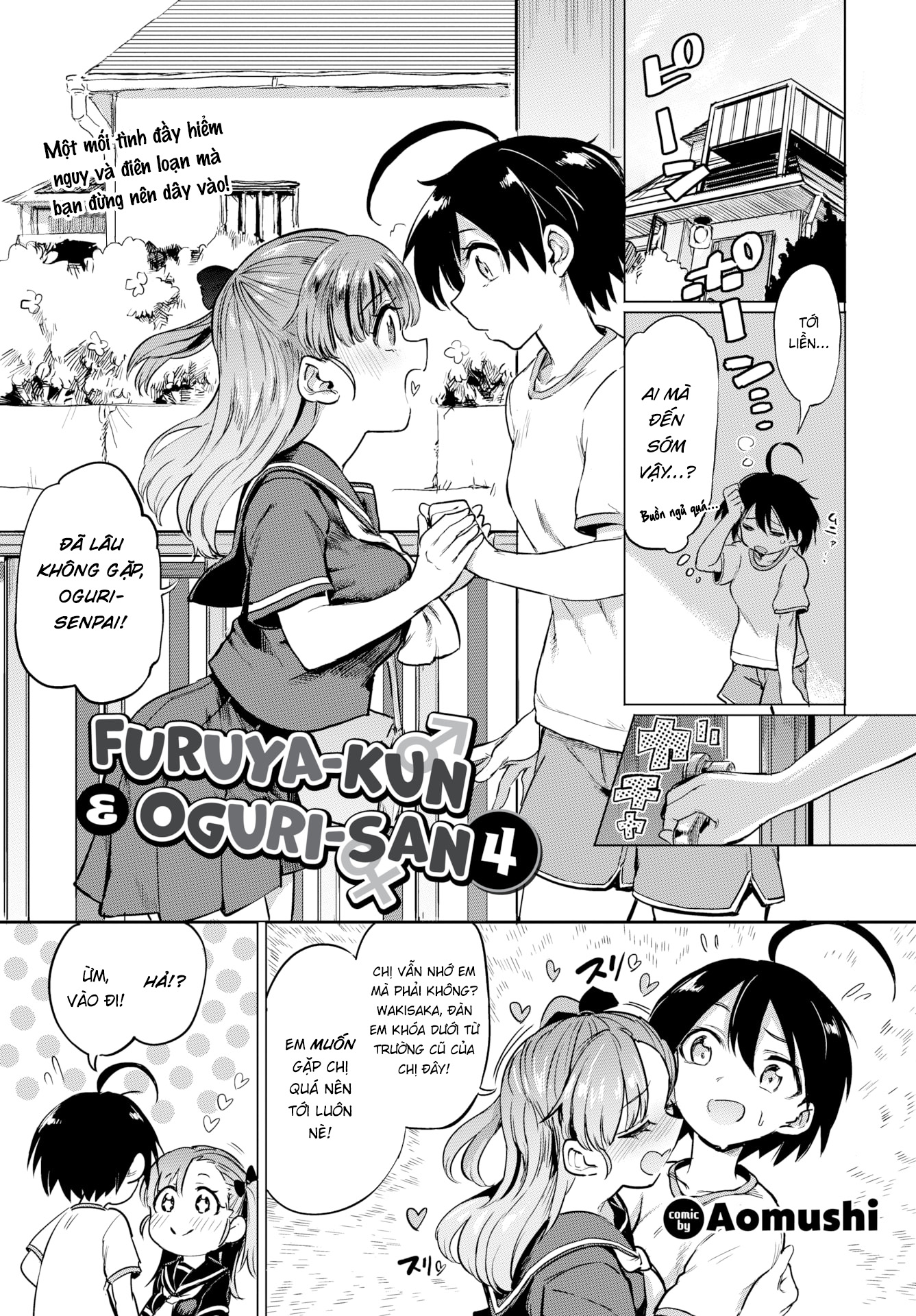 Đọc truyện hentai Furuya-kun & Oguri-san - Chap 4