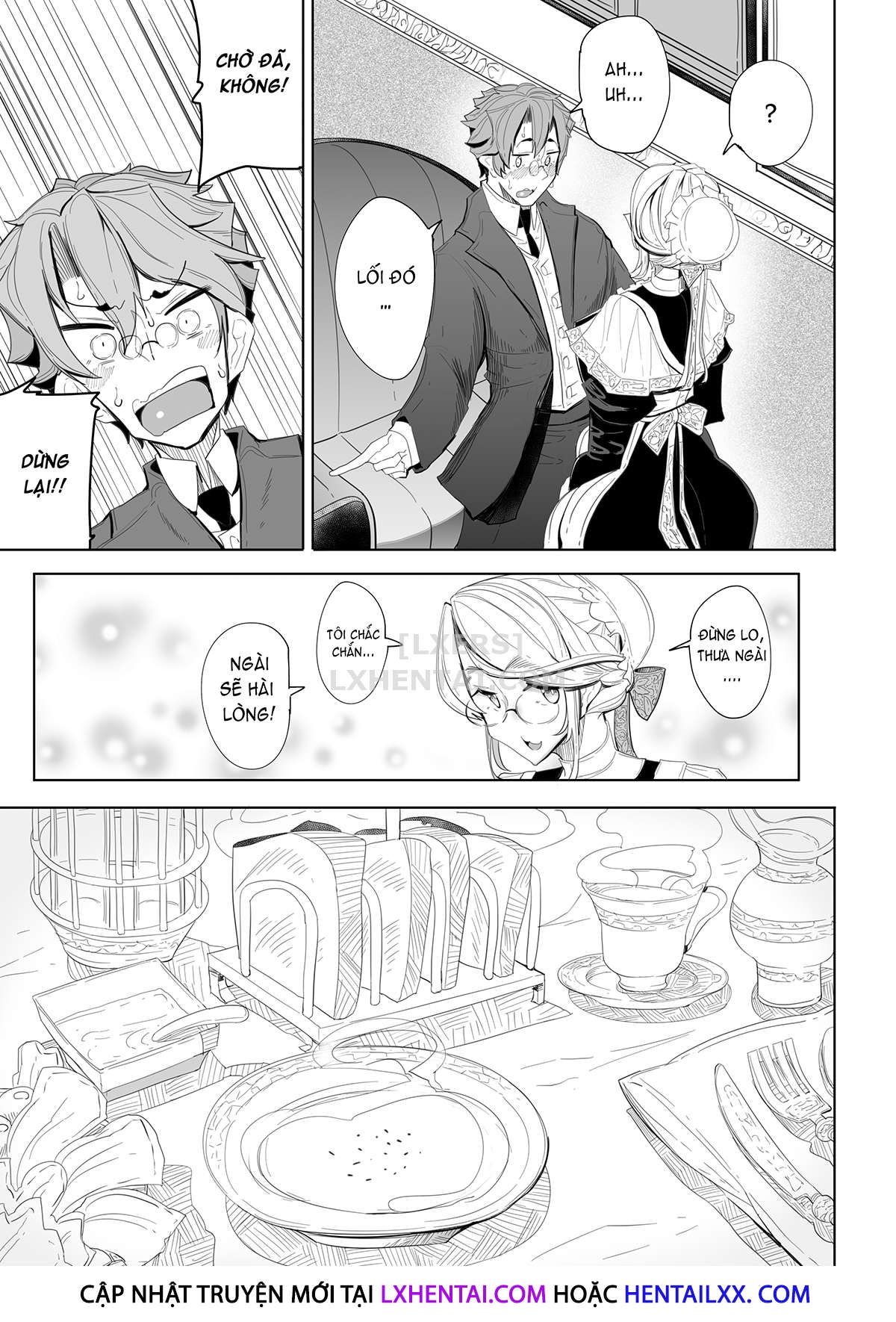 Đọc truyện hentai Shinshi Tsuki Maid no Sophie-san - Chap 1