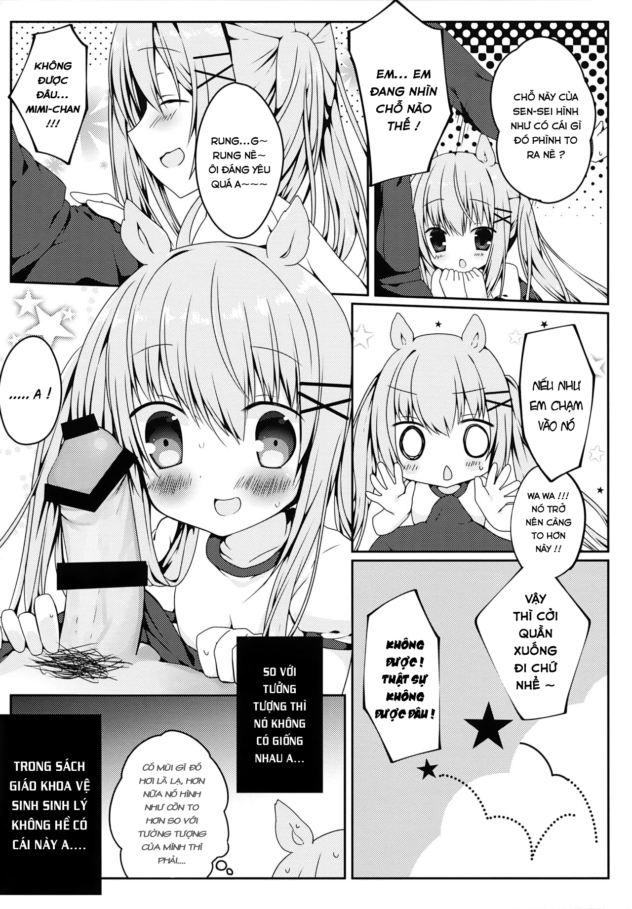 Đọc truyện hentai Mimi-chan no Mero x2 Keikaku - Oneshot