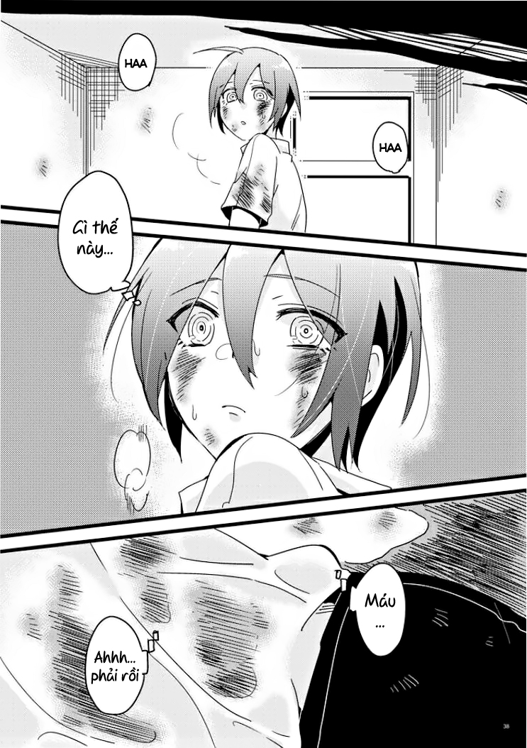 Đọc truyện hentai Shiroi Suisou to Akai Kingyo - Oneshot