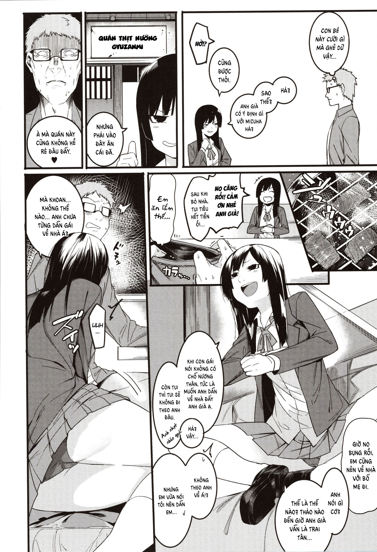 Đọc truyện hentai Mizuha ni Oshioki! - Chap 1