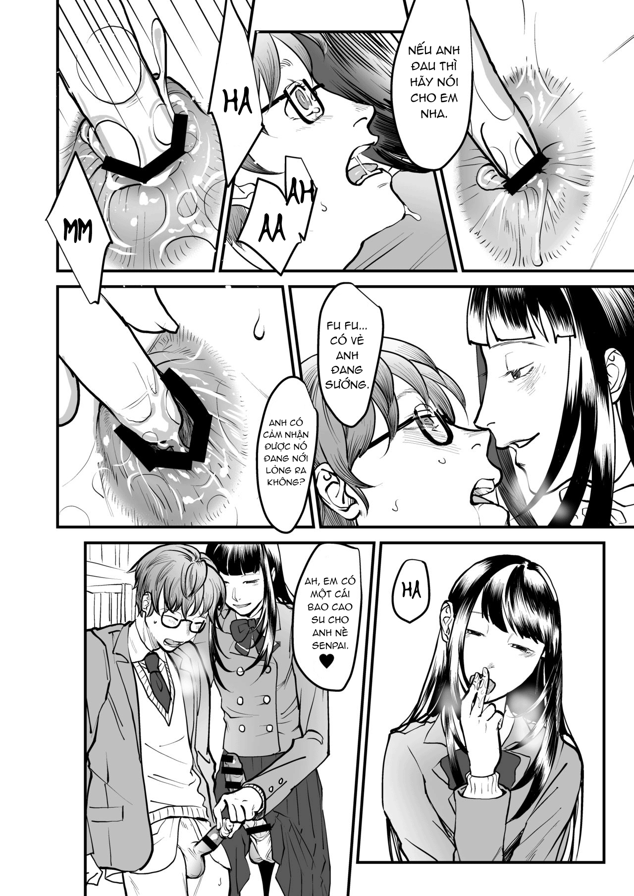 Đọc truyện hentai Boku wa Kouhai no Onahole - Oneshot