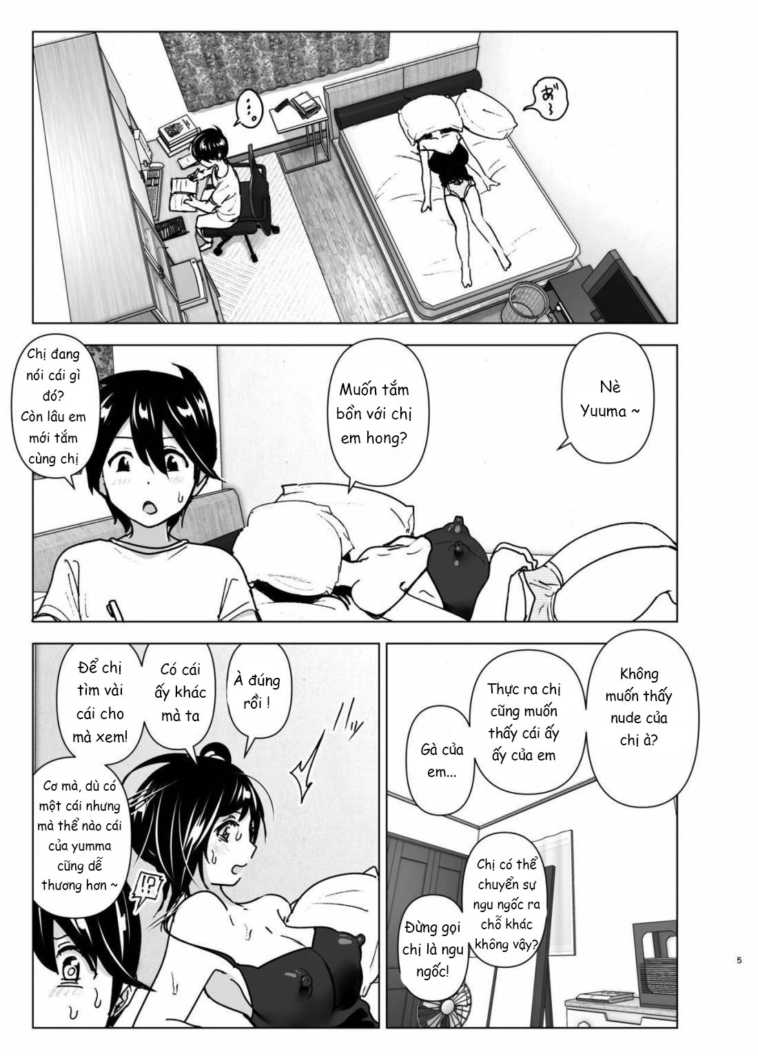 Đọc truyện hentai Tình nghĩa cảm động của hai chị em - Oneshot