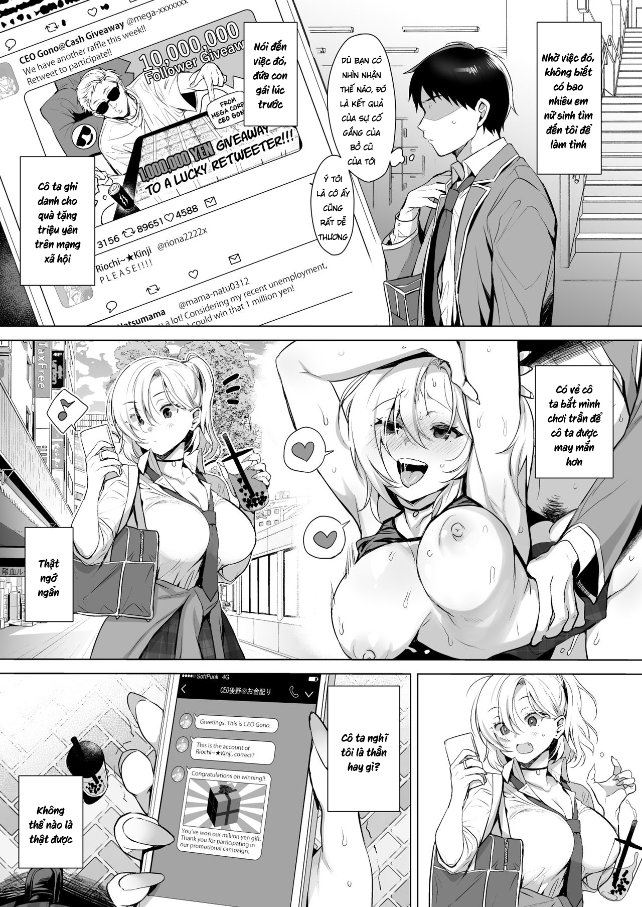 Đọc truyện hentai con cặc may mắn - Chap 1