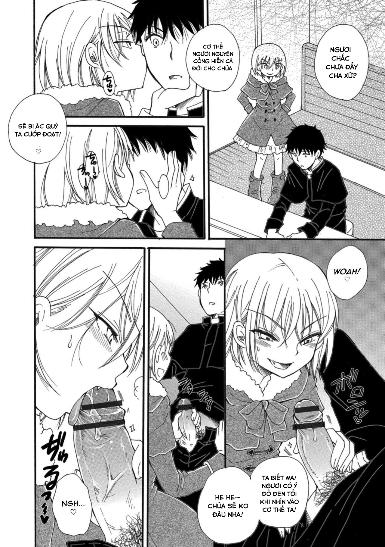 Đọc truyện hentai Cha xứ và nàng ác quỷ - Oneshot