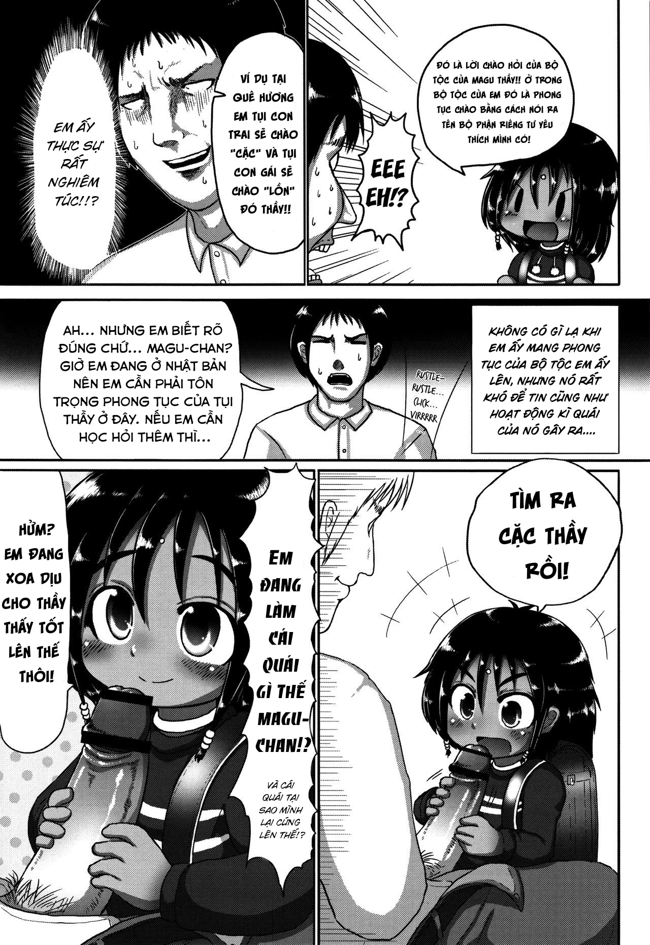 Đọc truyện hentai Cú sốc văn hóa - Oneshot