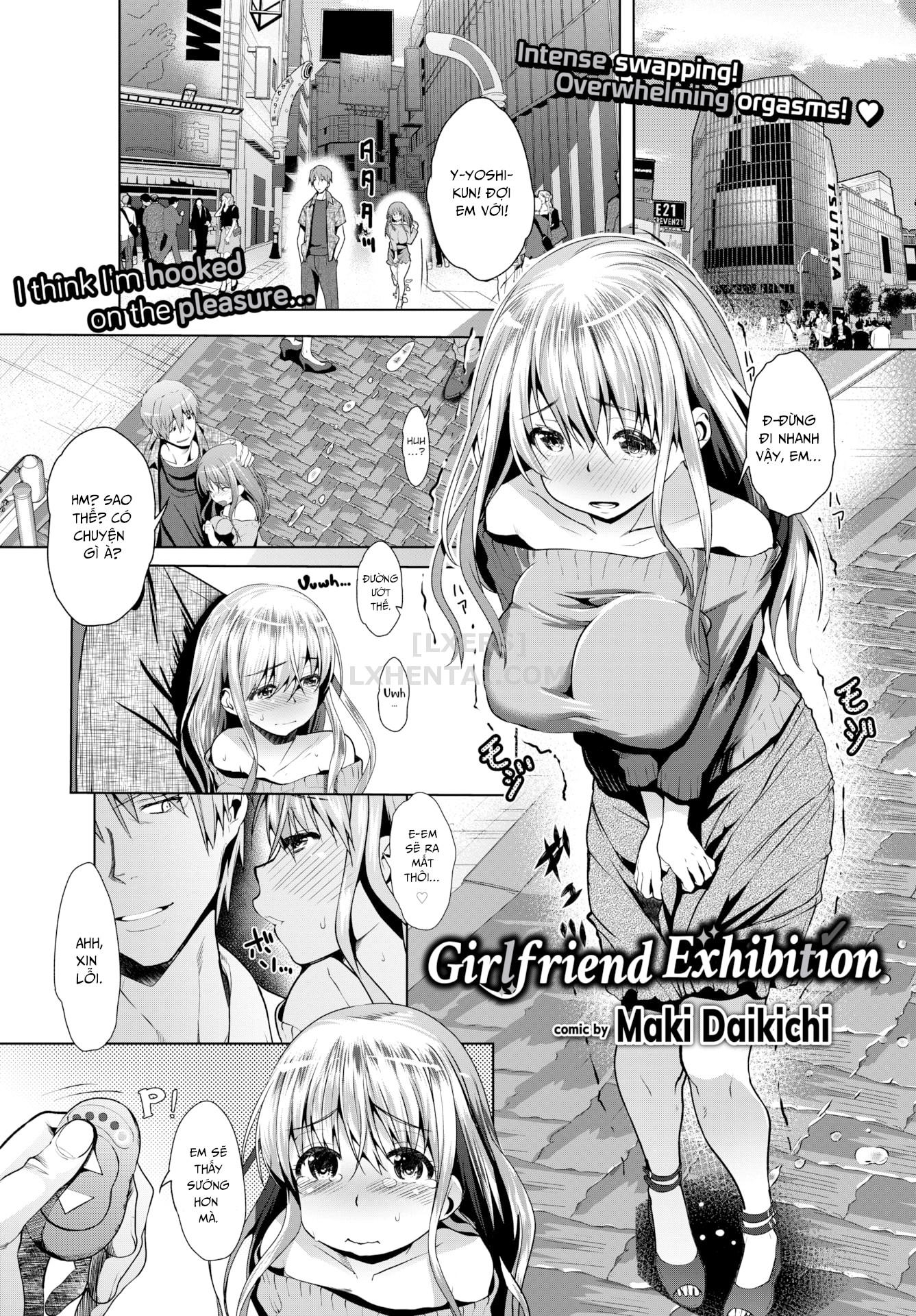 Đọc truyện hentai Girlfriend Exhibition - Oneshot