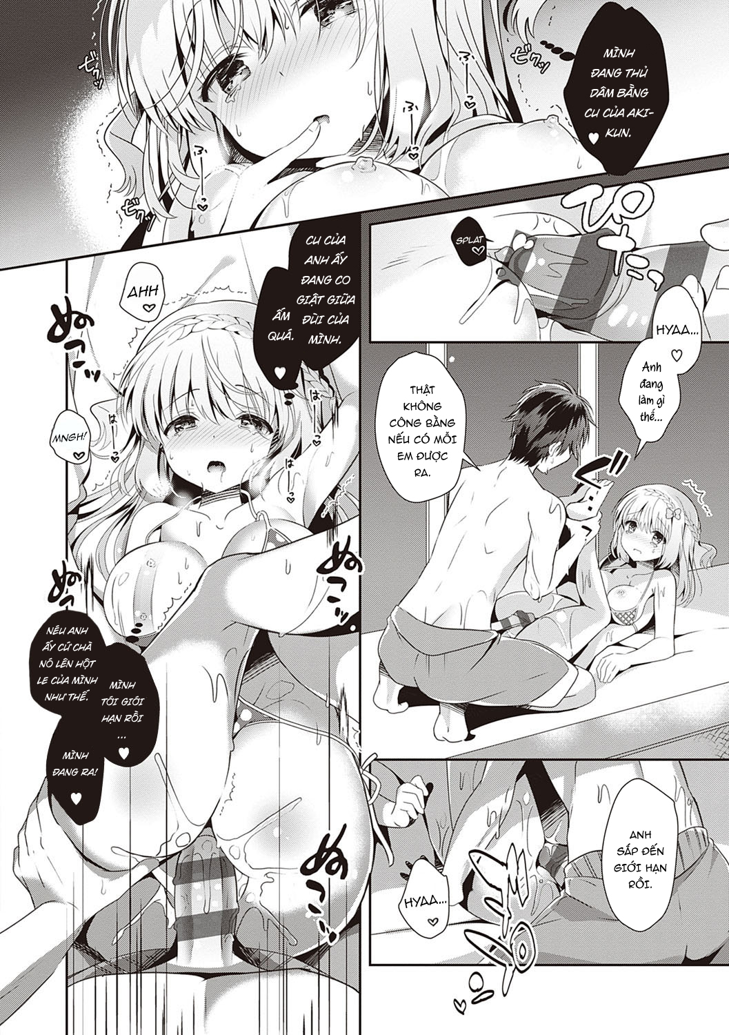 Đọc truyện hentai Osananajimi de Koibito no Kanojo to Shitai Koto Zenbu - Chap 3: Tại bể bơi cùng với người bạn thời thơ ấu