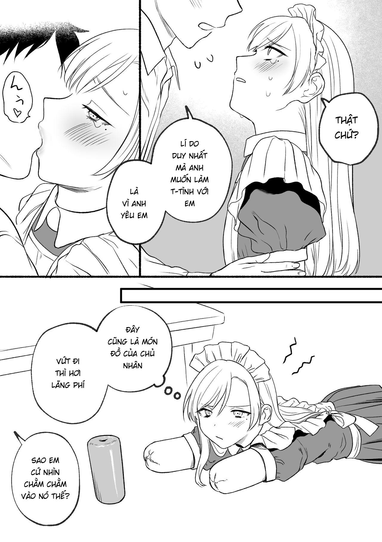 Đọc truyện hentai Hầu gái Rui khiếm khuyết - Oneshot