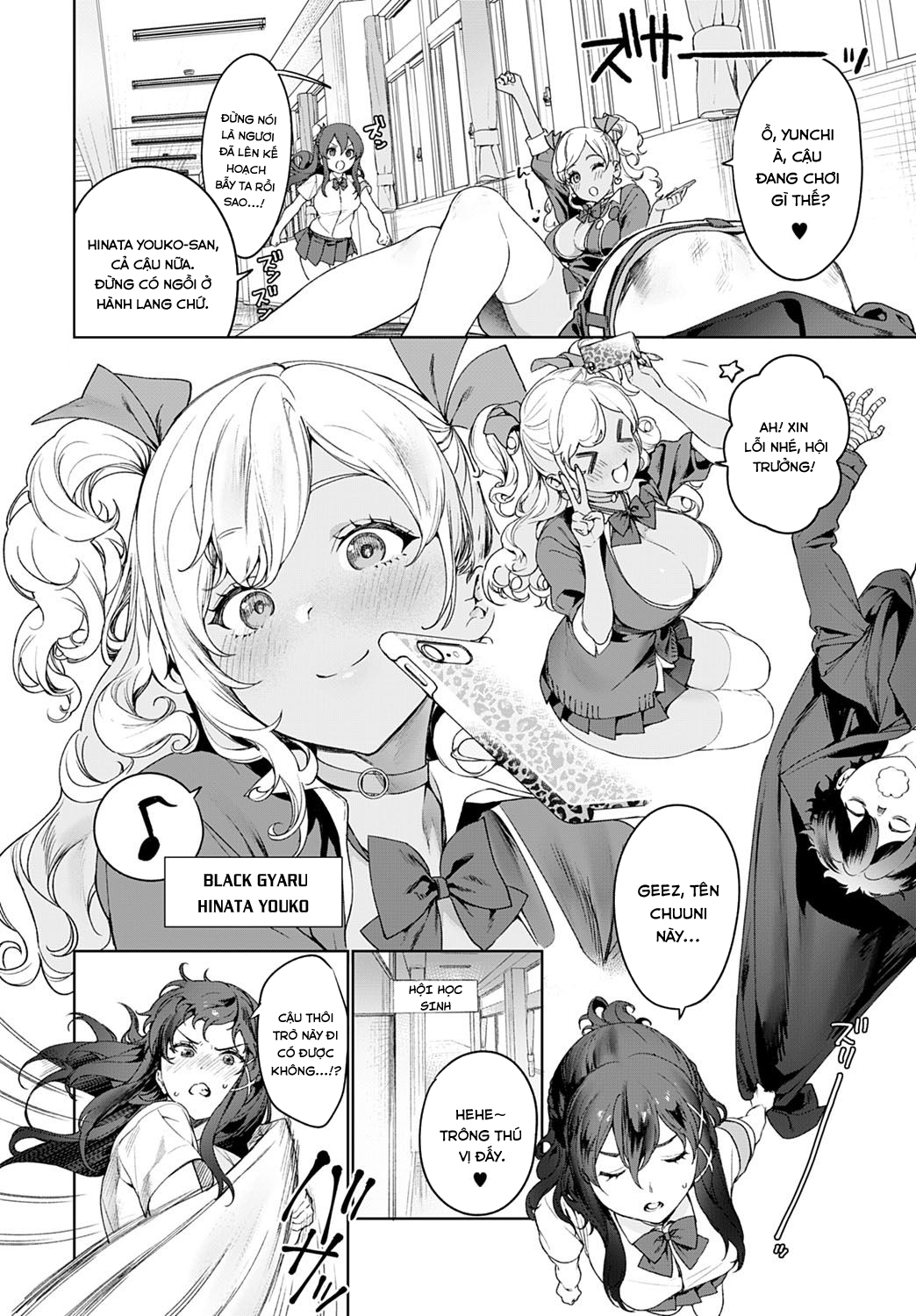 Đọc truyện hentai †Ankoku Datsui†〜Kaichou to Kuro Gyaru〜 - Oneshot