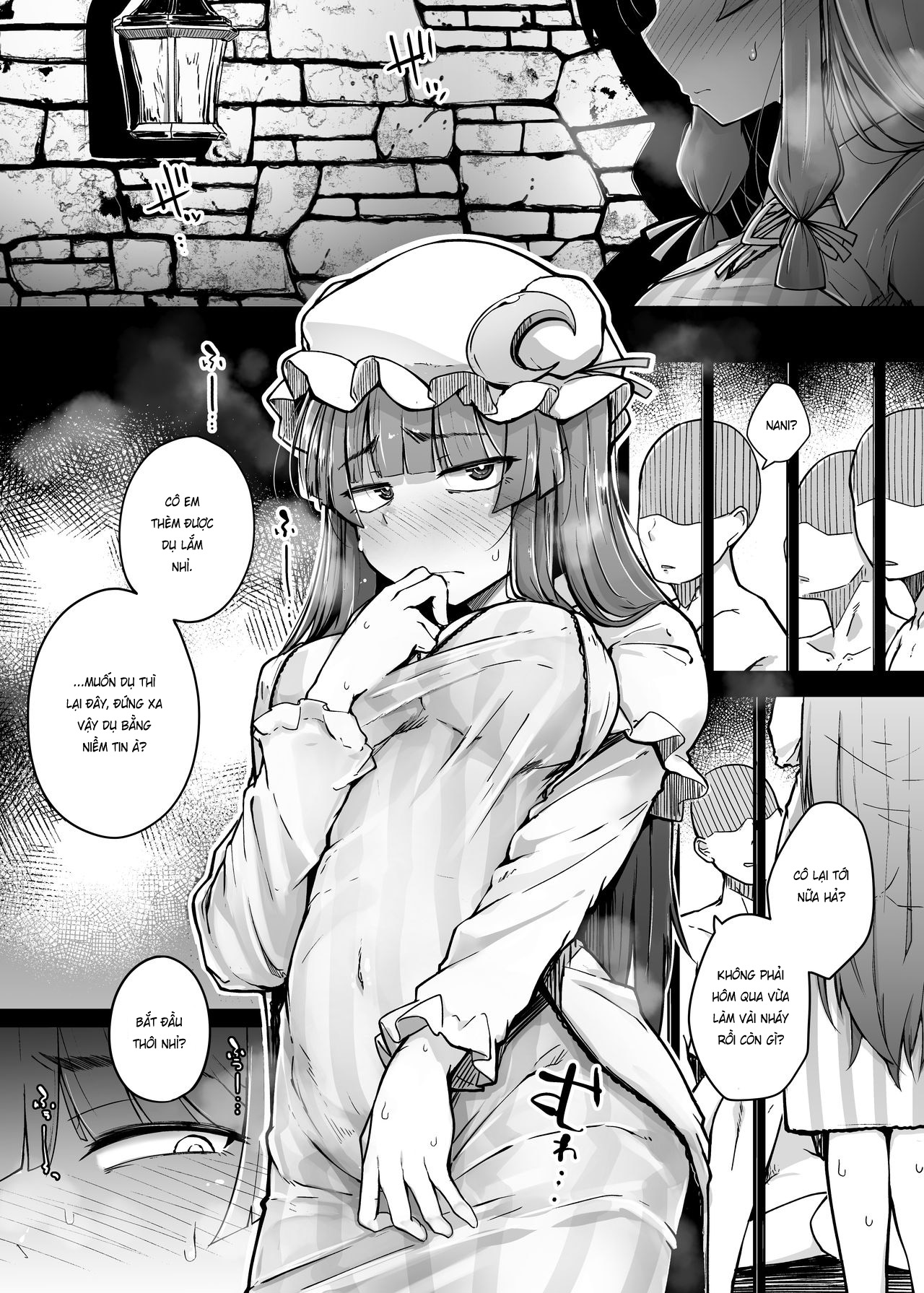 Đọc truyện hentai Sự tích cái lỗ và Cá Chà Bặc - Chap 3 Nhấp nhô cùng ma thuật không gian