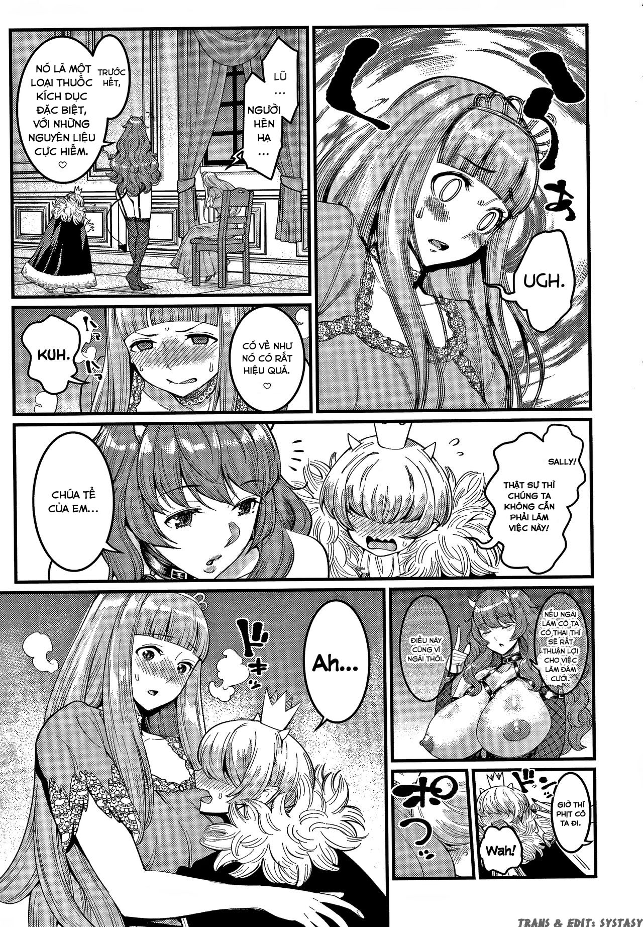 Đọc truyện hentai Princess and Dark Lord OneShota Sex - Oneshot