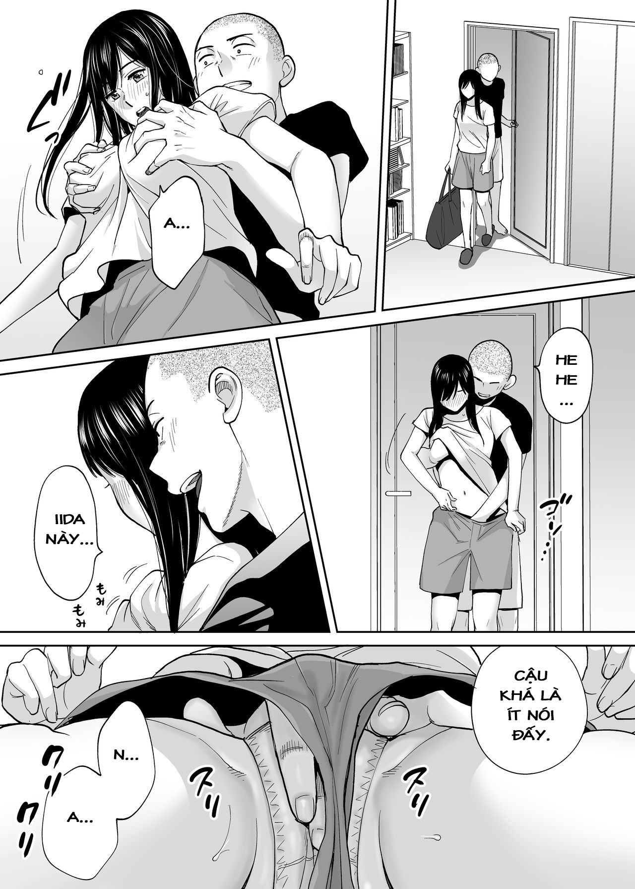 Đọc truyện hentai Karami Zakari - Ngoại truyện 1 : Takashi và Iida