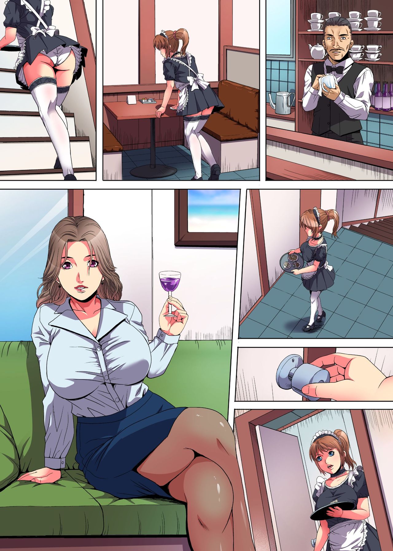 Đọc truyện hentai Mama ni wa Ienai Himitsu no Arbeit Chap 1