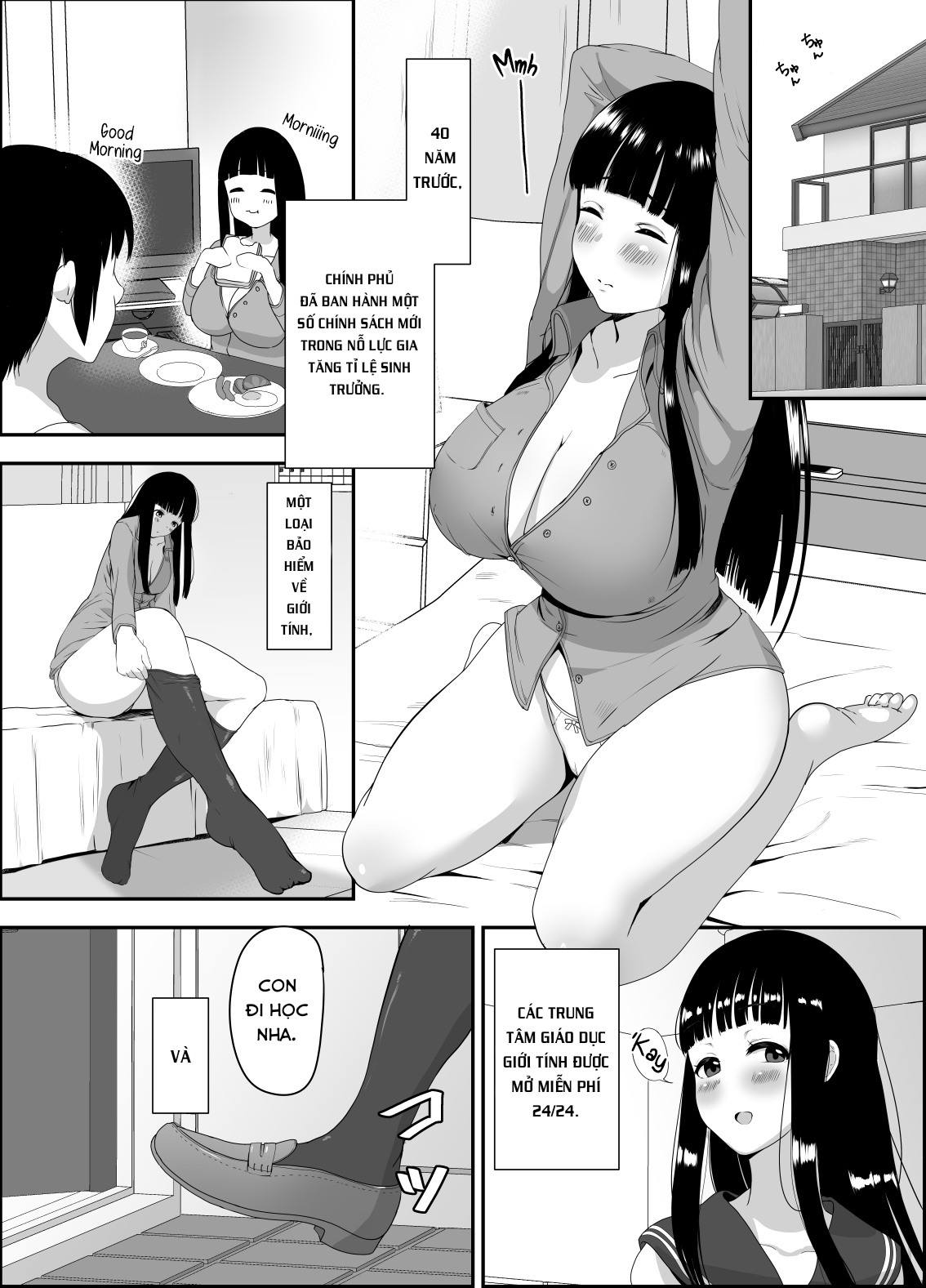 Đọc truyện hentai Shin Shoushika Taisaku - Oneshot