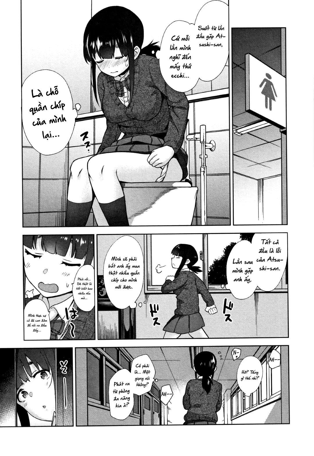 Đọc truyện hentai Tôi bắt được 1 cô gái dễ thương nhìn trộm cuốn sách tôi vứt đi - Chap 03: Nàng hầu gái dâm đãng