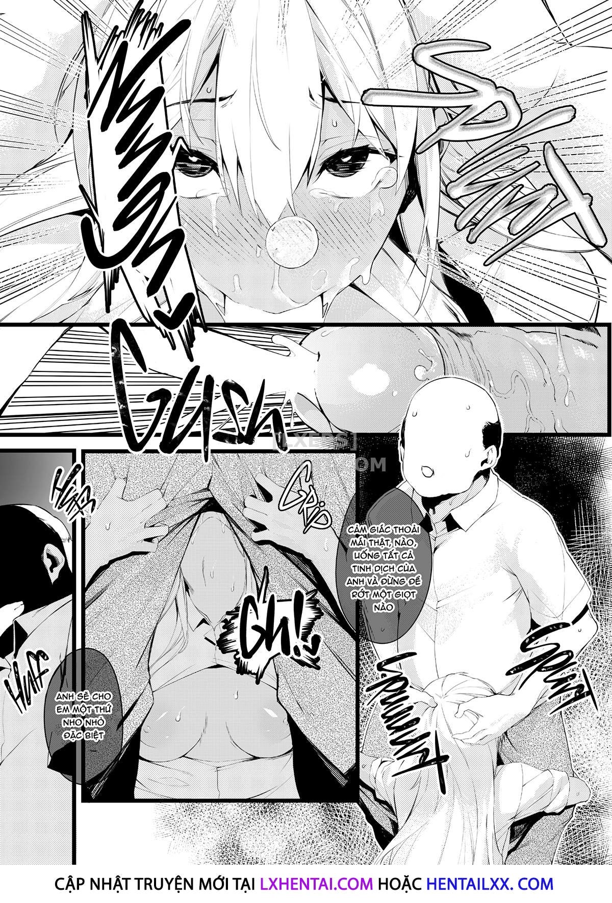 Đọc truyện hentai A Gyaru's Hypnosis Training From a Dirty Old Man - Oneshot
