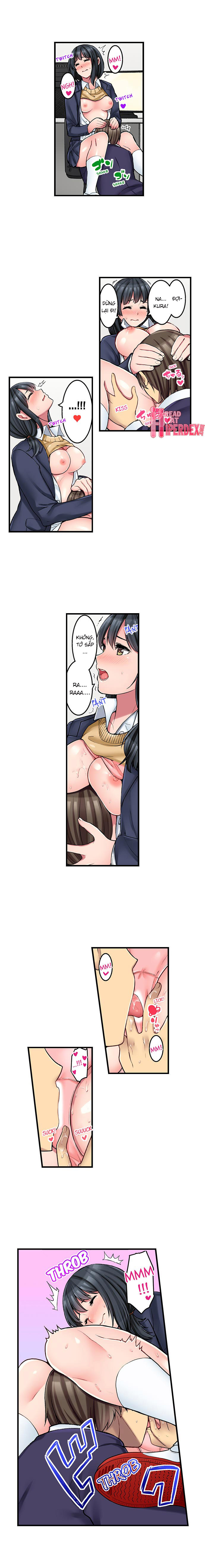 Đọc truyện hentai Món đặc biệt trong thực đơn quán Cà phê là Làm tình? - Chap 11: Bắt đầu hành sự trong phòng máy