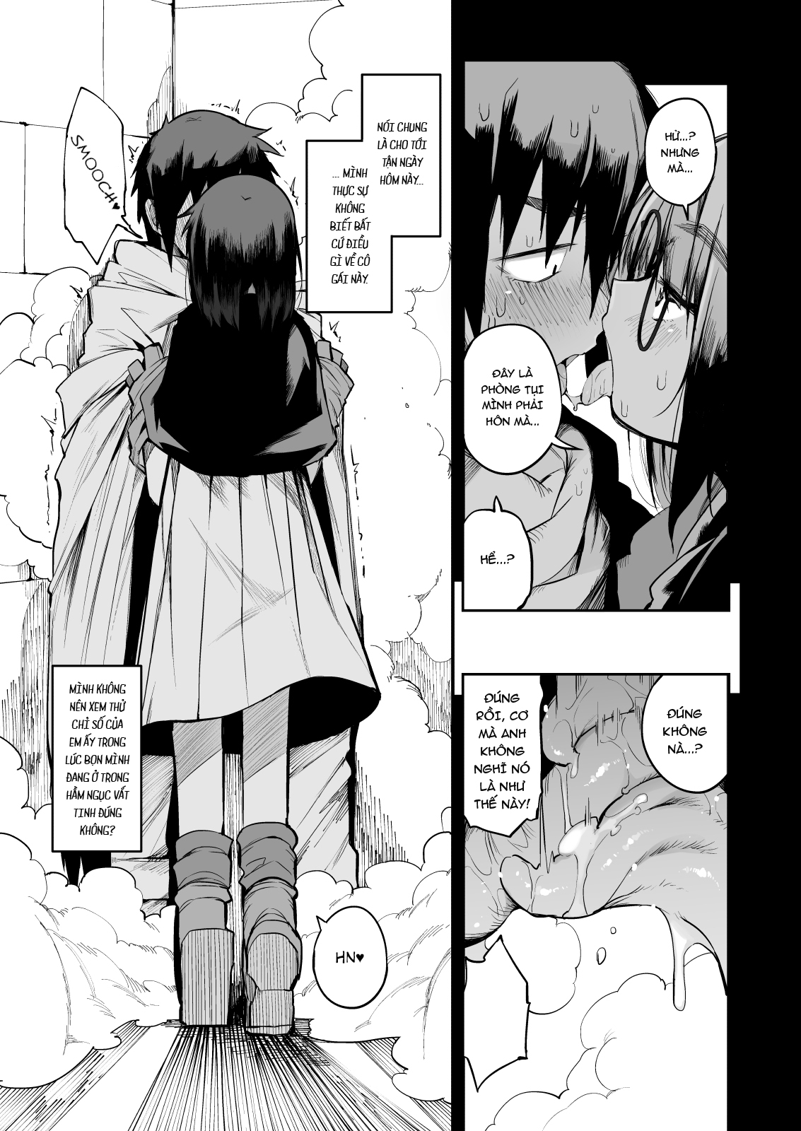 Đọc truyện hentai Sakusei Dungeon Kouryaku ni Mukanai Jimiko no S-kyuu Dosukebe - Oneshot