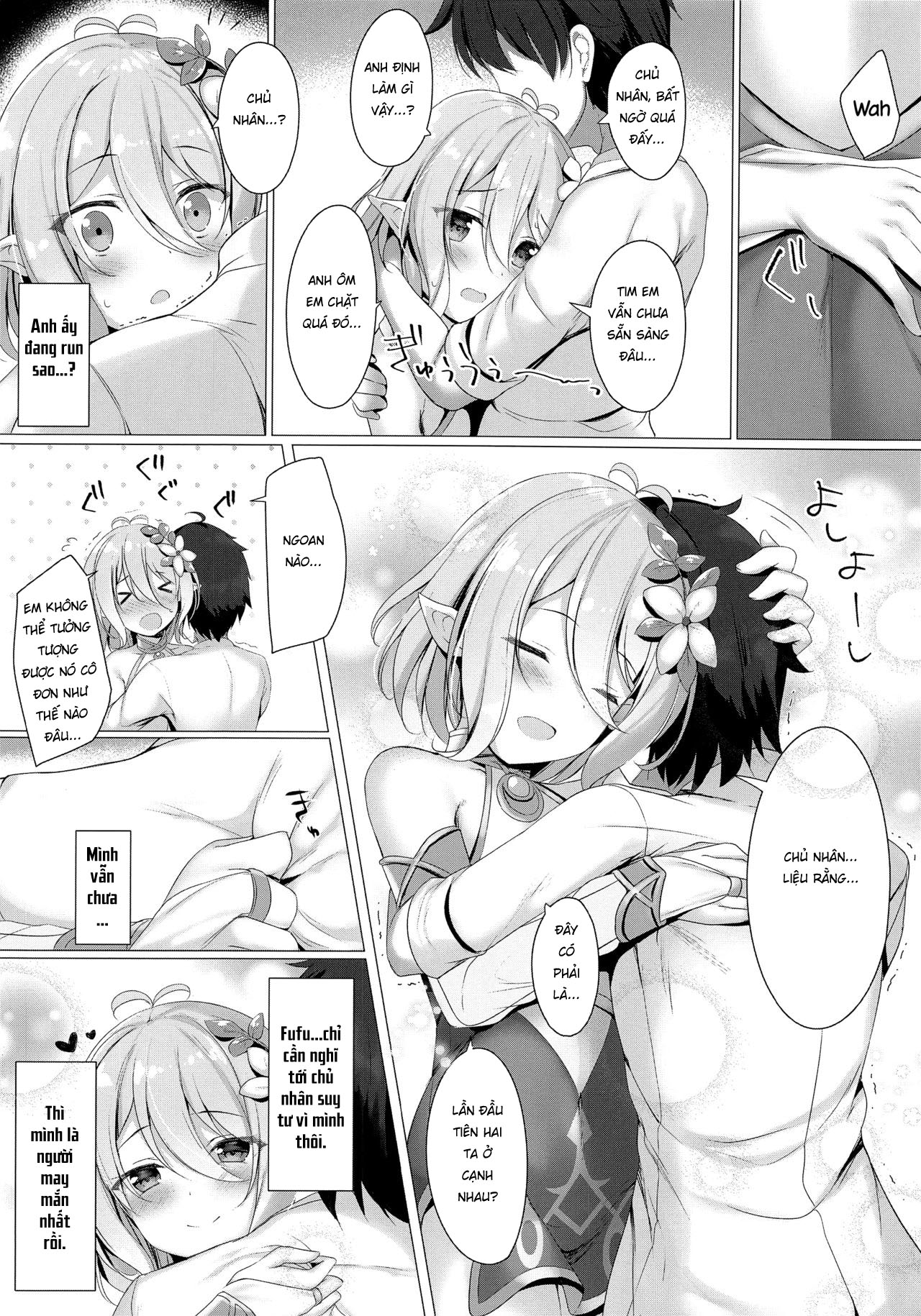 Đọc truyện hentai Kokkoro-chan Muốn Được Chơi Xếp Hình - Oneshot