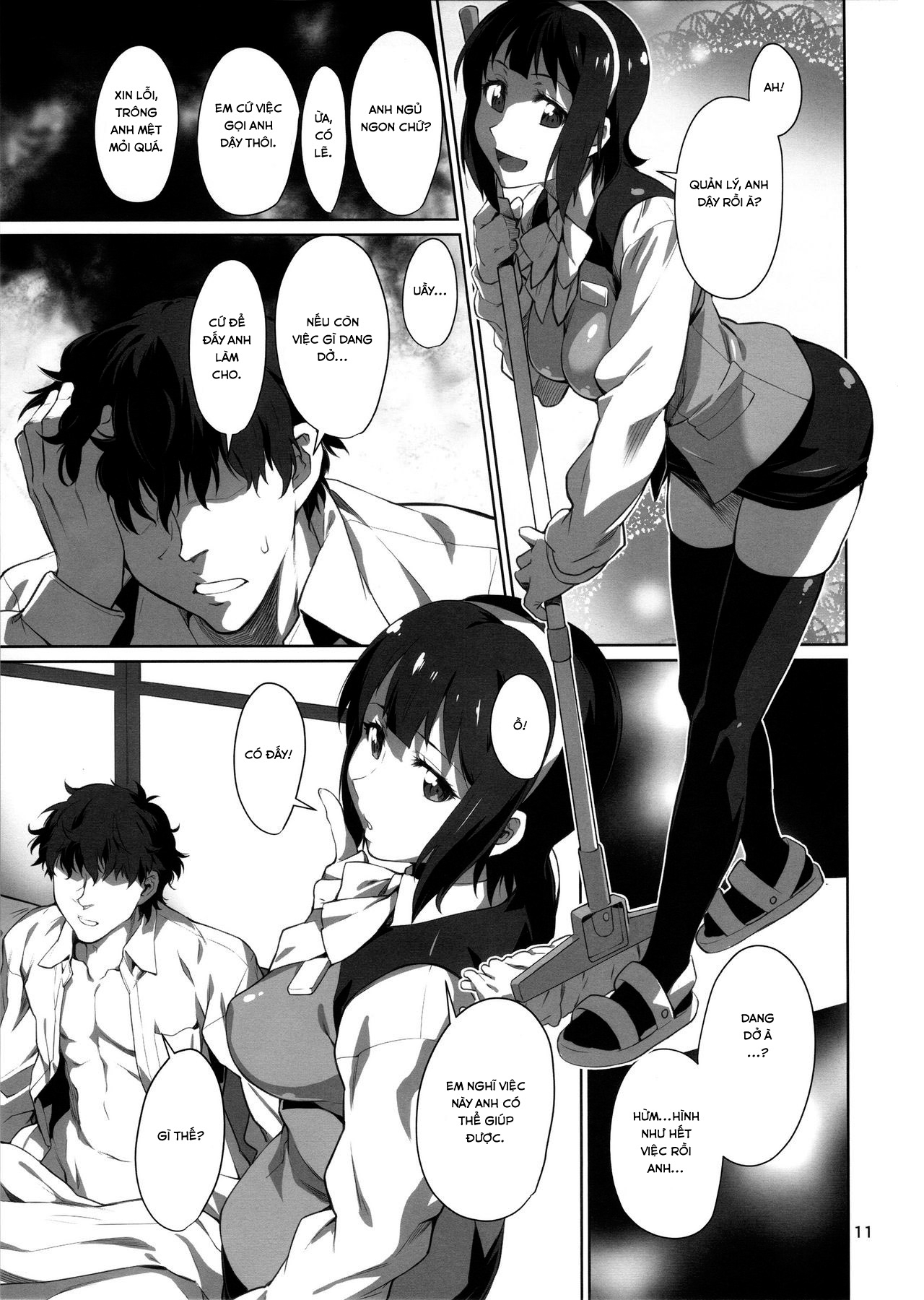 Đọc truyện hentai Công ty 765 và dịch vụ hỗ trợ ngoài giờ bí mật - Oneshot