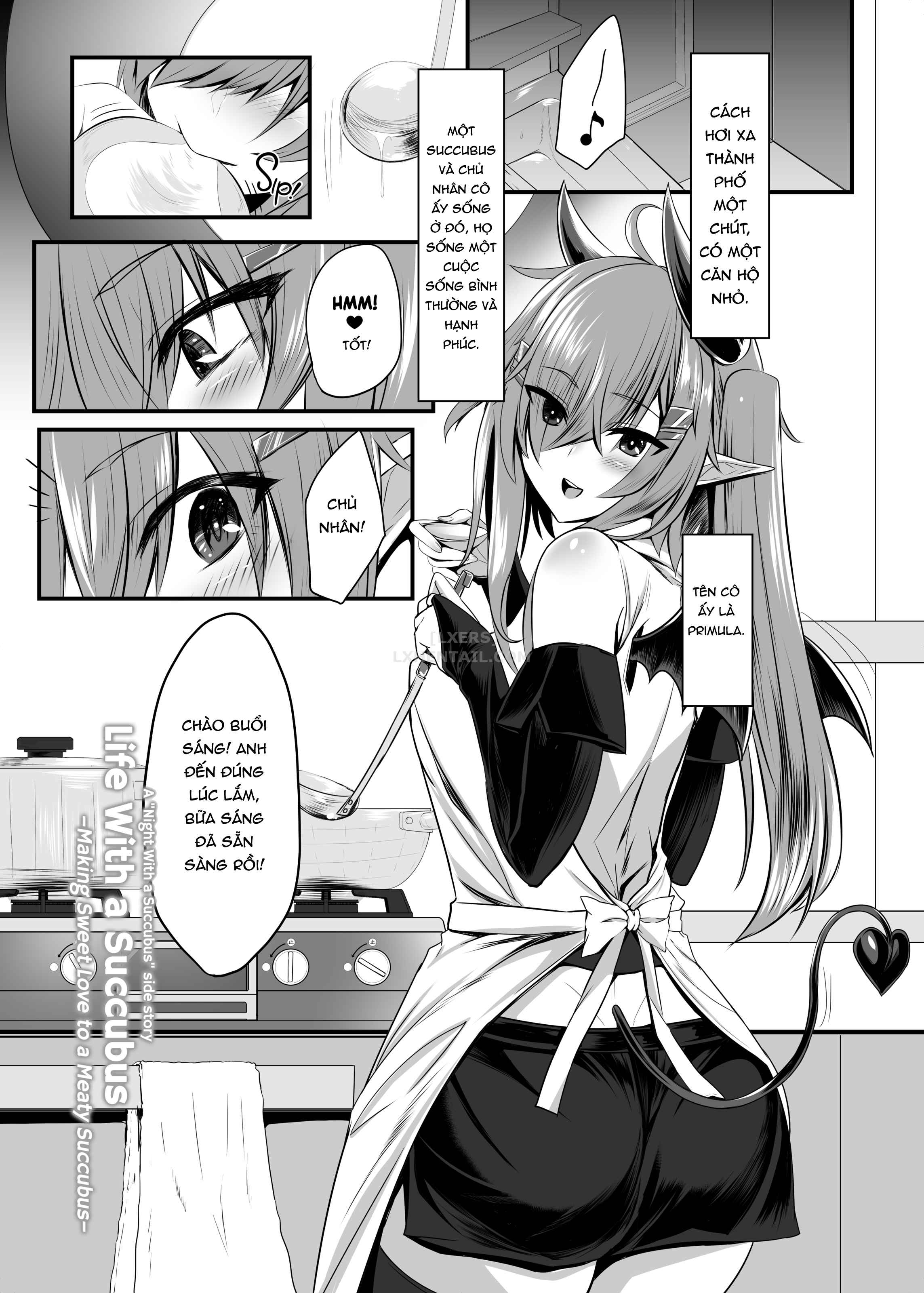 Đọc truyện hentai Life With a Succubus -Making Sweet Love to a Meaty Succubus- - Oneshot