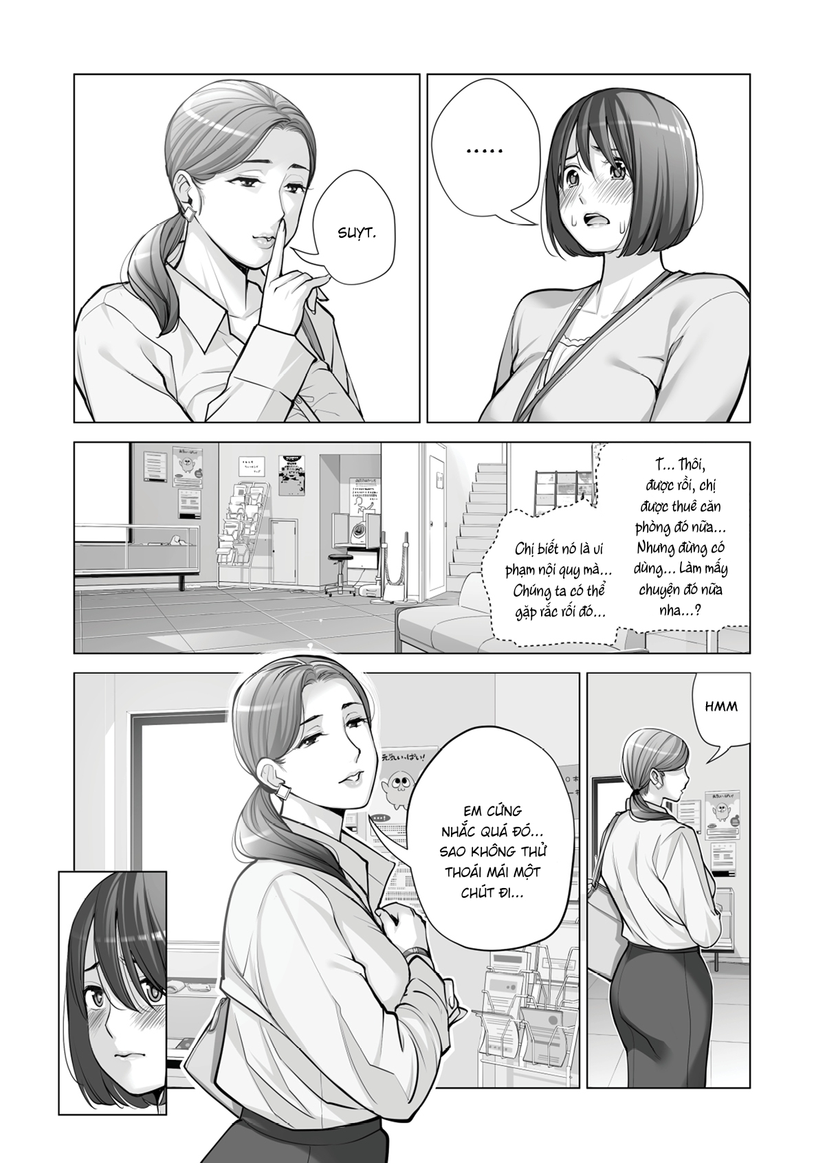 Đọc truyện hentai Những cô trợ lý đã có chồng - Chap 3