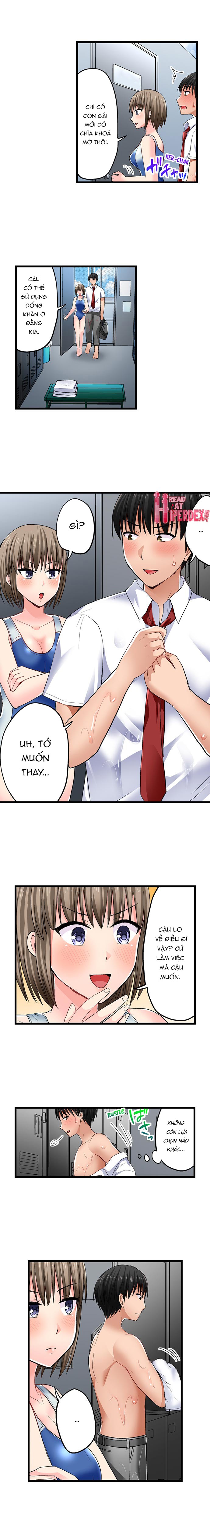 Đọc truyện hentai Trả thù kẻ bắt nạt bằng cách lếu lều - Chap 46: Chuyện tình hồ bơi