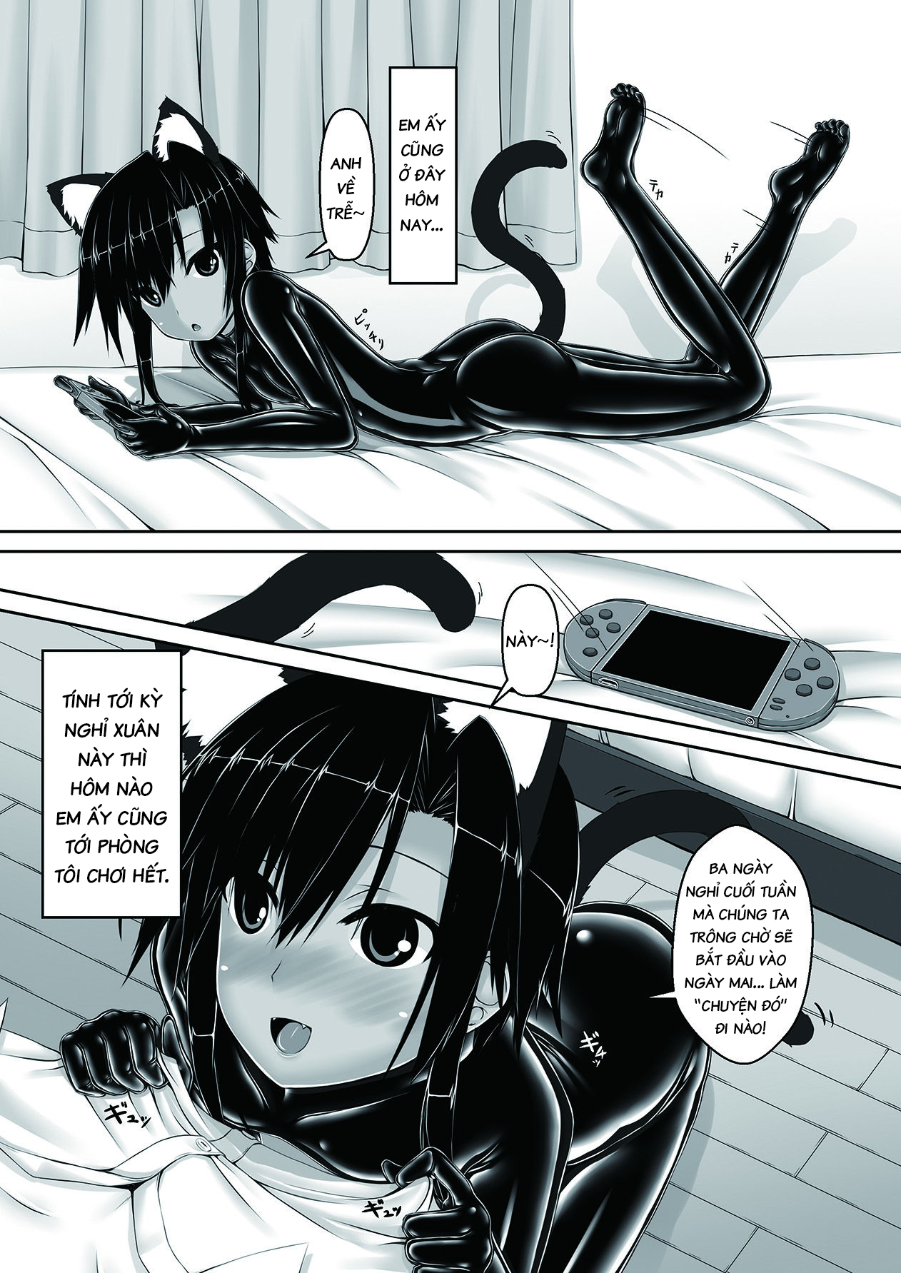 Đọc truyện hentai Kuroneko Choco Ice - Chap 3