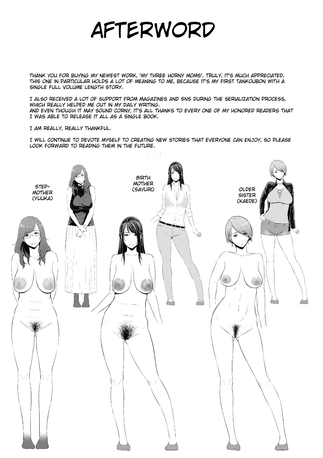 Đọc truyện hentai Ba người mẹ cuồng dâm Chap 8 END