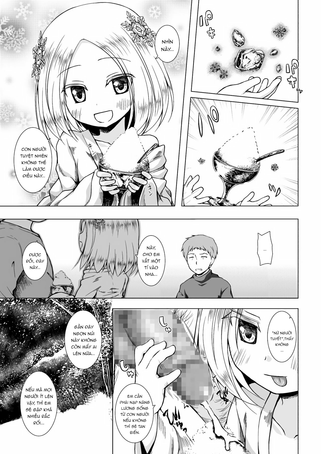 Đọc truyện hentai Chuyện ma lúc 8 giờ - Loli người tuyết~
