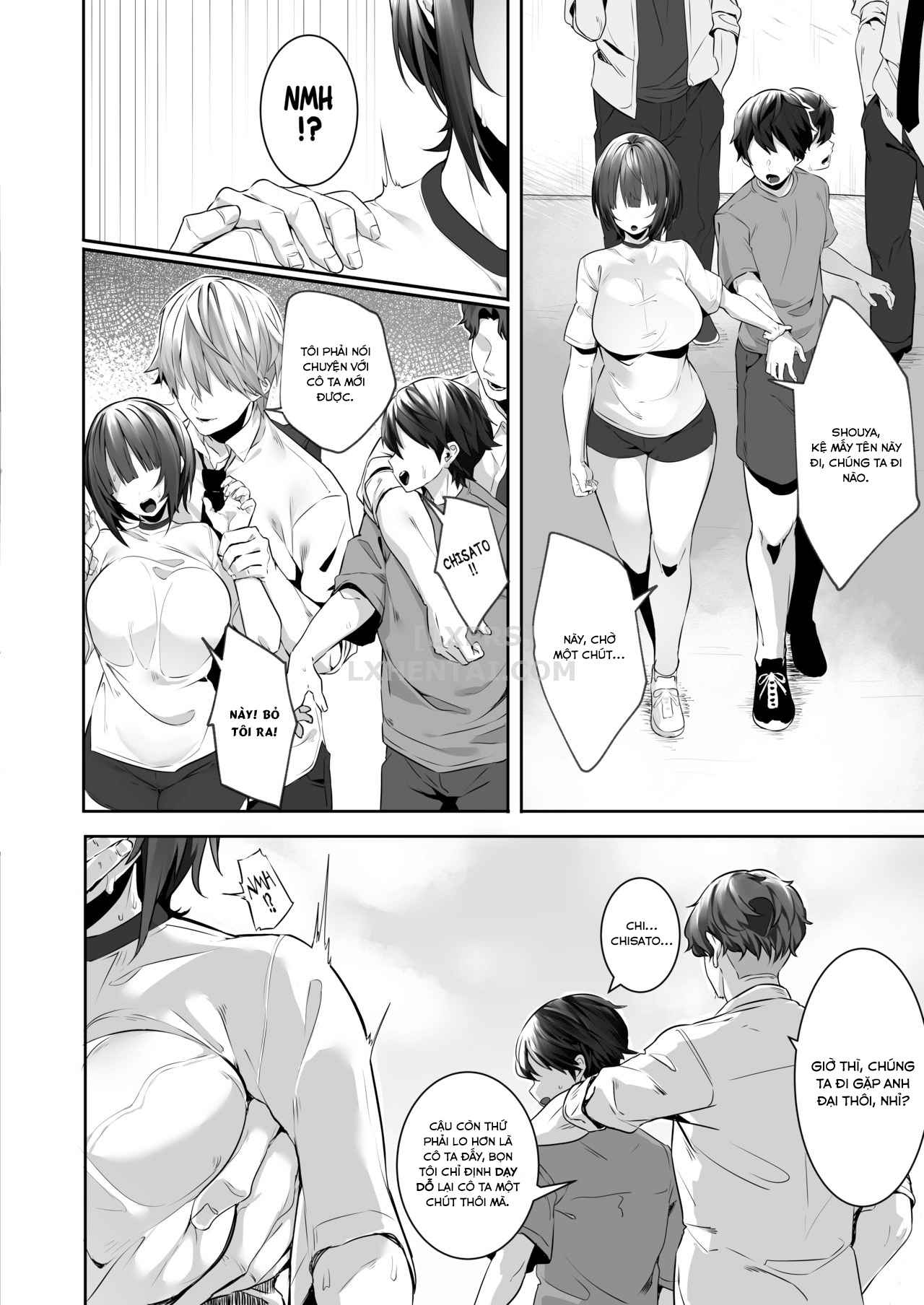 Đọc truyện hentai Tsuyoki na Undoubu Joshi ga Netorareru - Oneshot