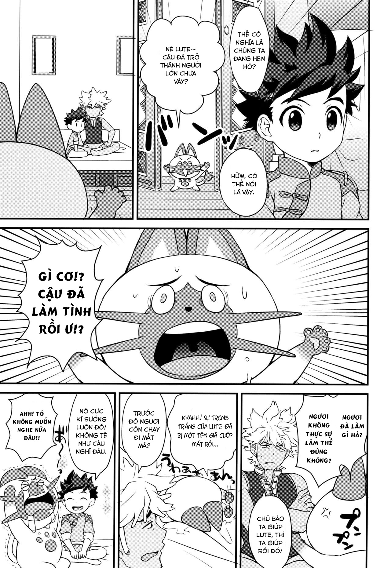 Đọc truyện hentai Tadashii Kizuna no Awasekata (Monster Hunter) - Oneshot