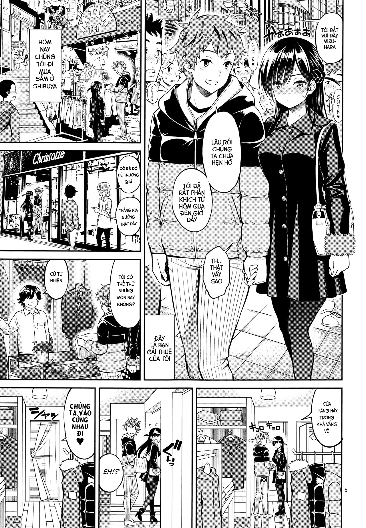 Đọc truyện hentai Địt bạn gái thuê cực cay! - Chap 4