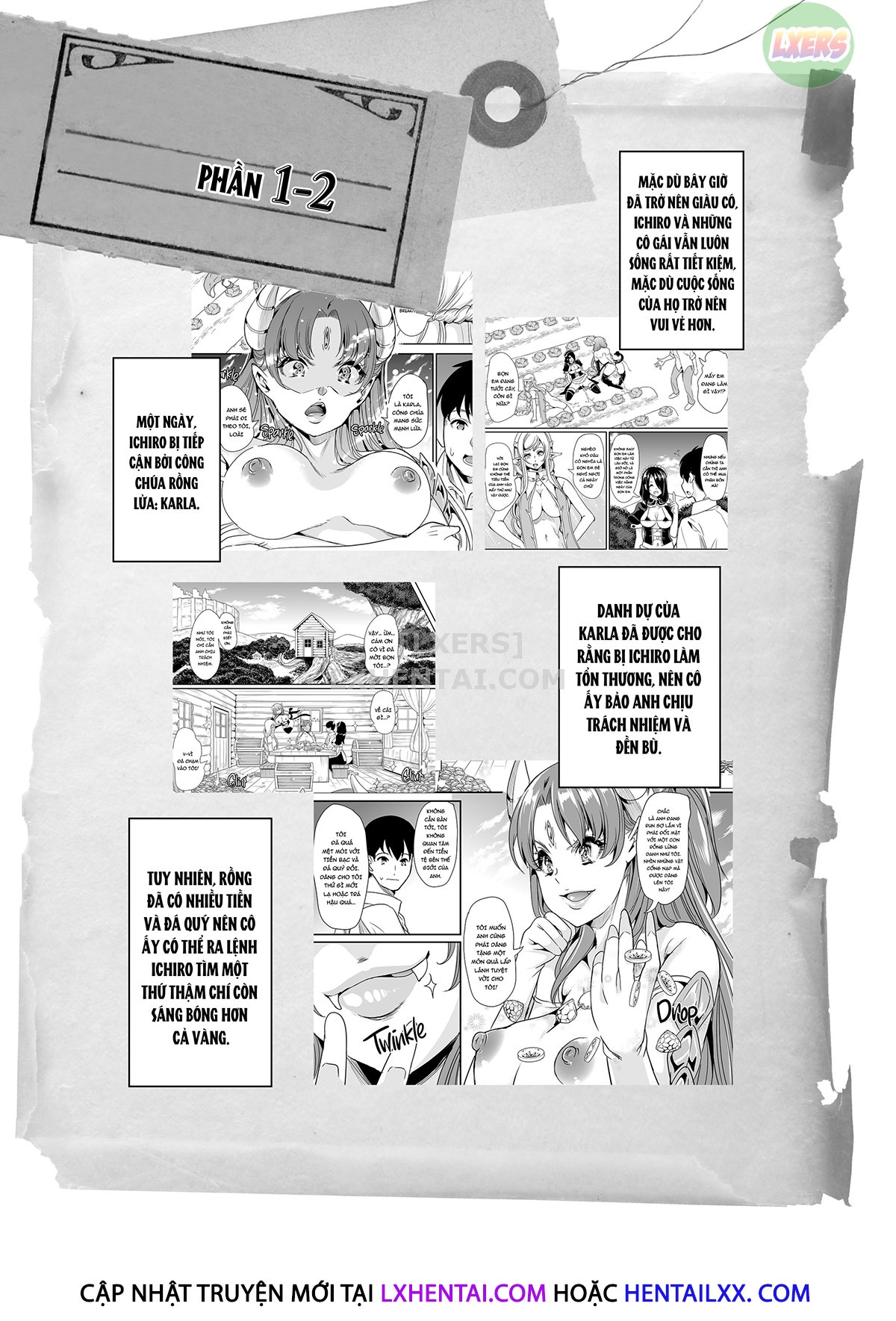 Đọc truyện hentai My Harem in Another World Collection - Chap 10 - Side Story