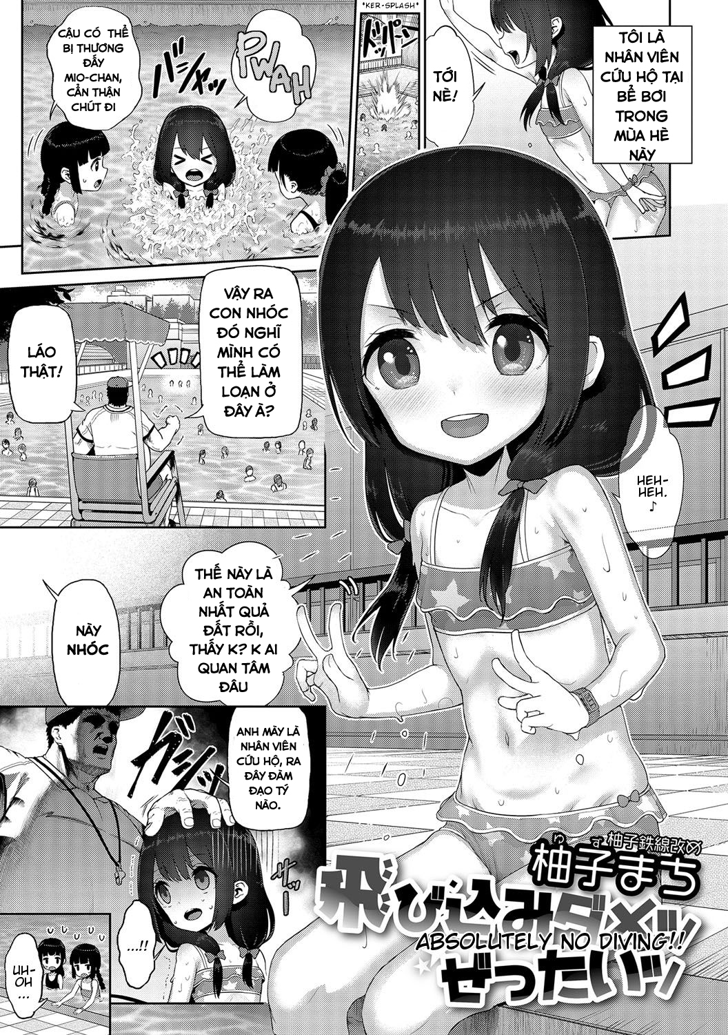 Đọc truyện hentai Tobikomi Dame Zzettai Absolutely No Diving! - Oneshot