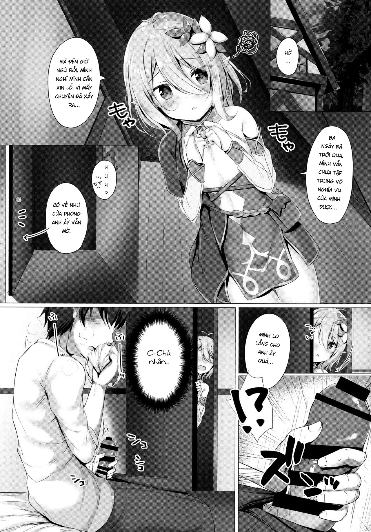 Đọc truyện hentai Kokkoro-chan Muốn Được Chơi Xếp Hình - Oneshot