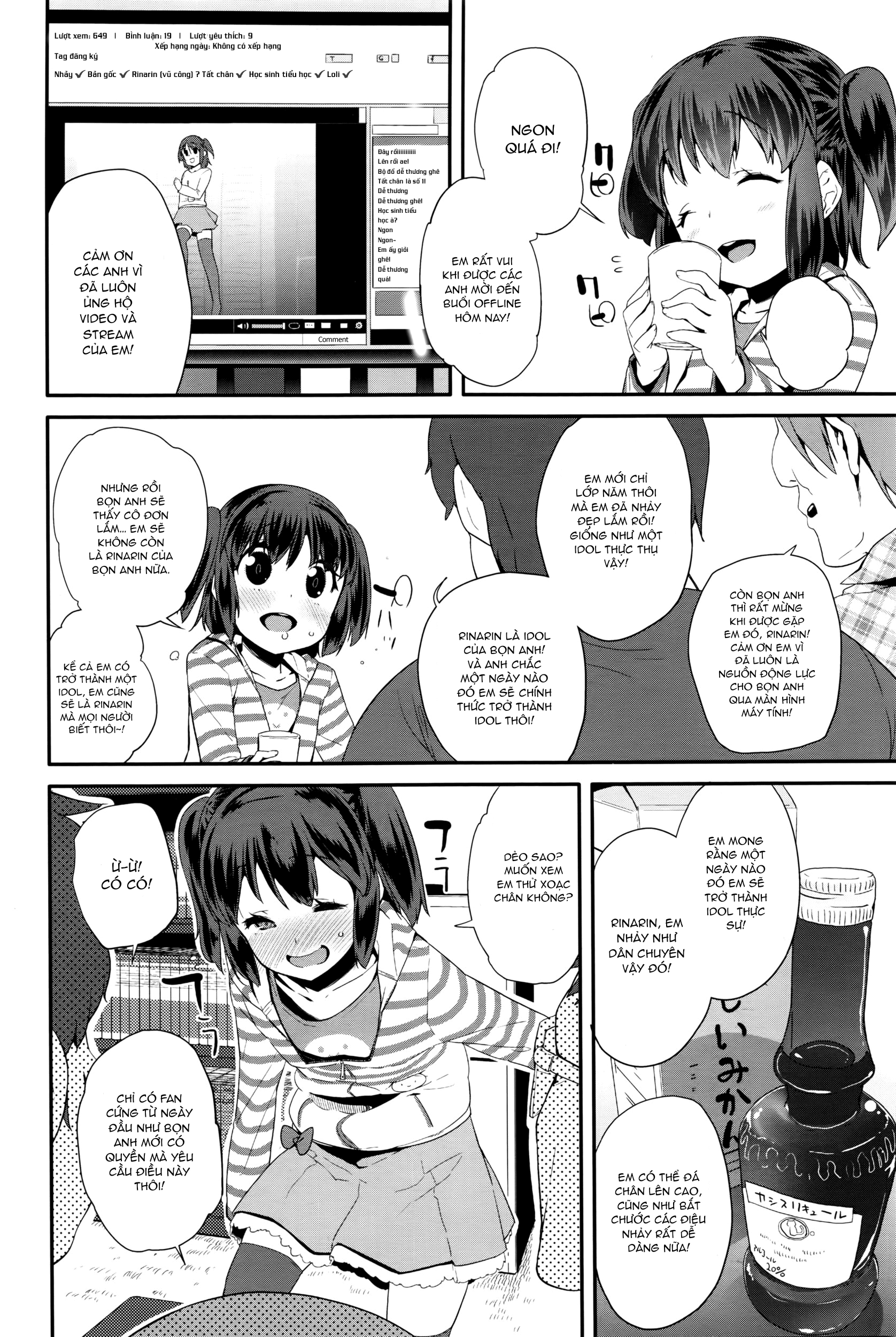 Đọc truyện hentai Pako Pako Rina Rin - Chap 1