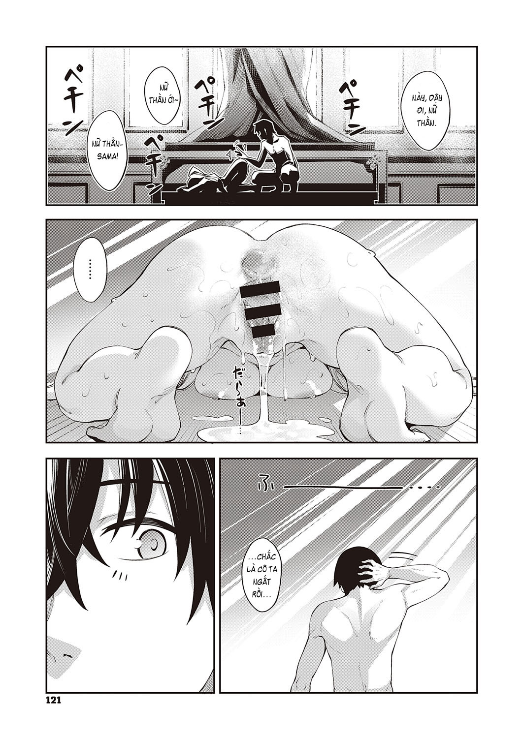 Đọc truyện hentai Iseaki Kitanode Sukebe Skill de Zenryoku Ouka Siyouto Omou - OneShot